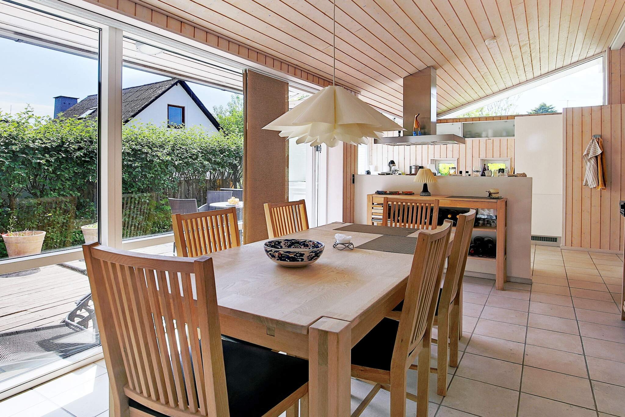 Holiday home located just around the corner to the water, shopping, restaurants and the ferry to SejerÃ¸ by HavnsÃ¸ Strand. The cottage contains three bedrooms and a large loft. There are two bathrooms and utility room with washing machine and sink. From the dining room there is a step down to the living room with access to the covered terrace. Large, open terrace with sun loungers where the sun can be enjoyed. The plot is fenced. Good beaches and fishing opportunities in the area. Not for rent to youth groups.

A refundable deposit might be charged closer to your check-in date. This deposit covers utilities consumed during your stay and any additional services that may be taken. The final amount will be adjusted based on actual meter readings, actual usage of extra services, and any remaining balance will be refunded within 21 days after checkout.