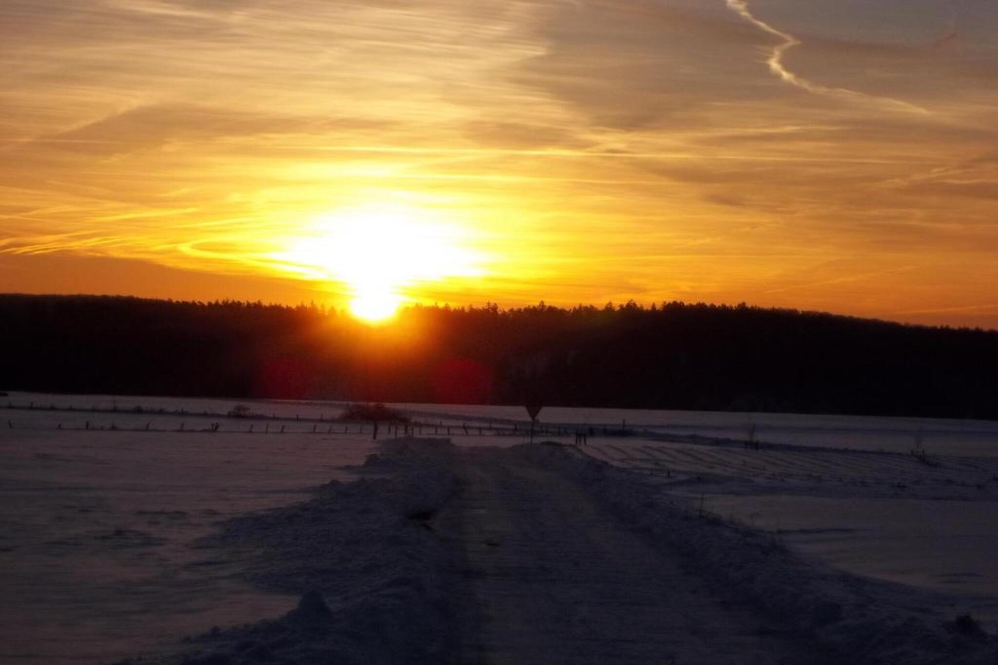 Mühlenberg-Gebied winter 1km