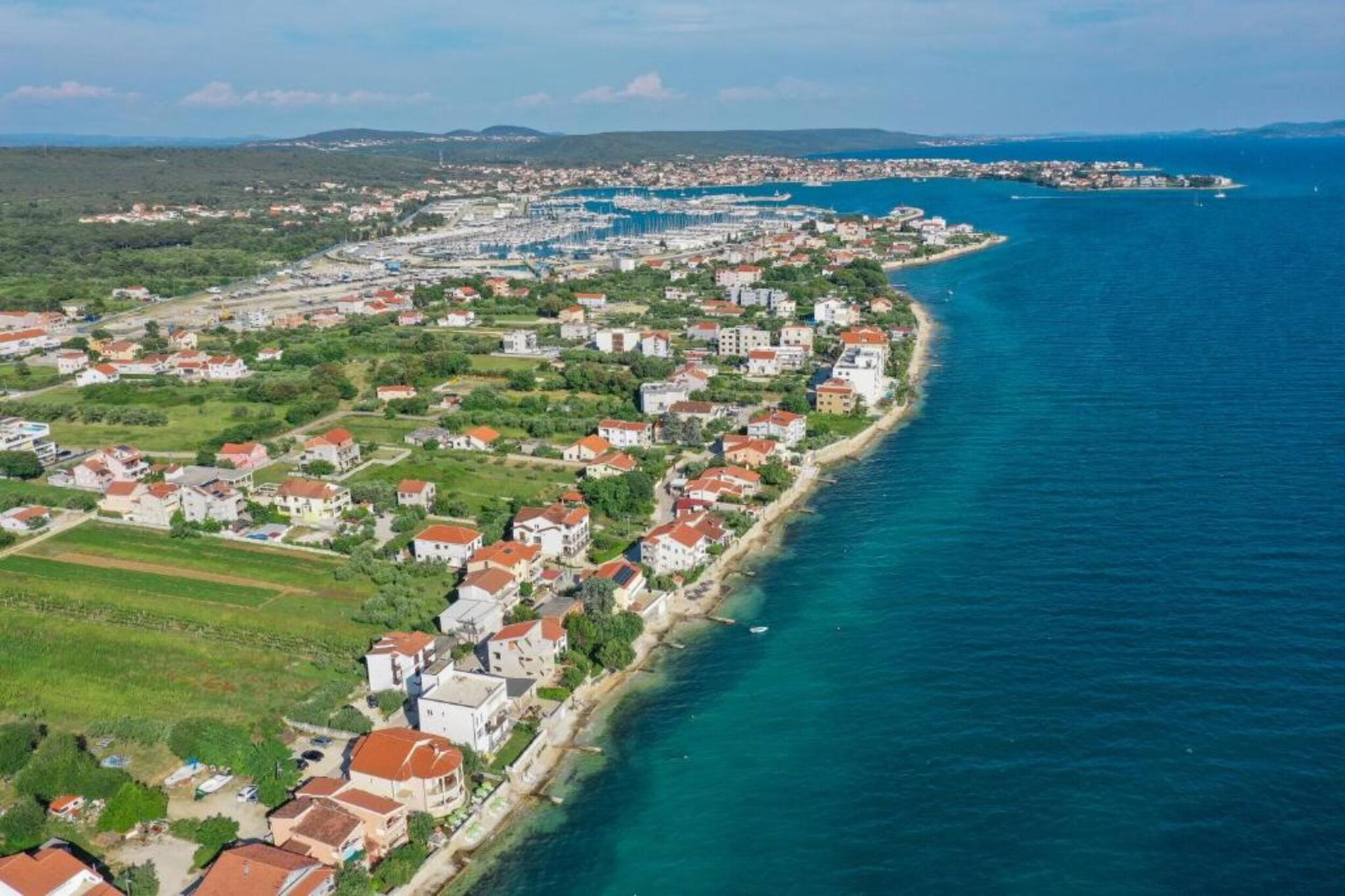 Apartment 1 Bibinje-Gebieden zomer 5km
