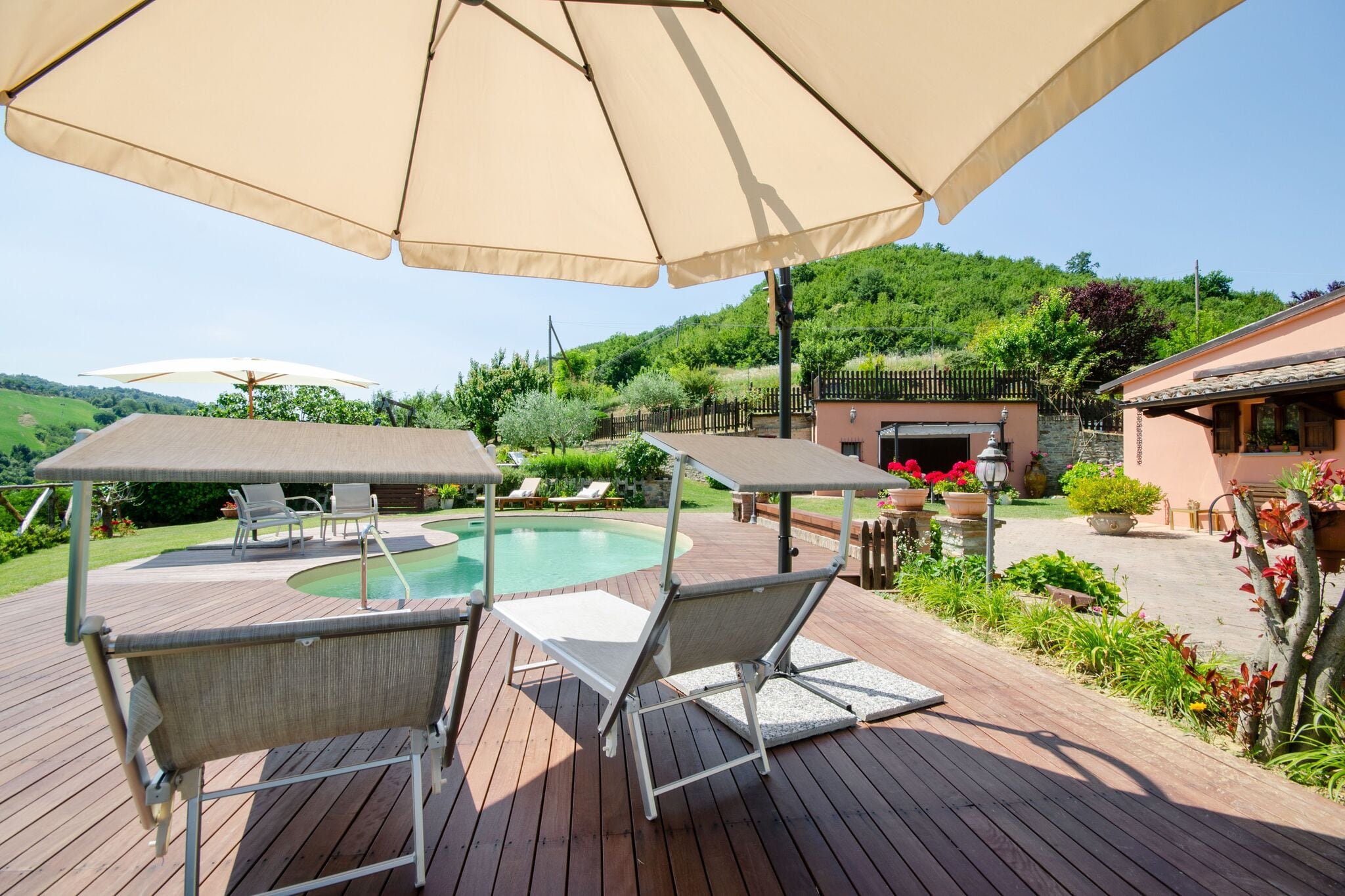 Serene Holiday Home in Urbino with Private Pool