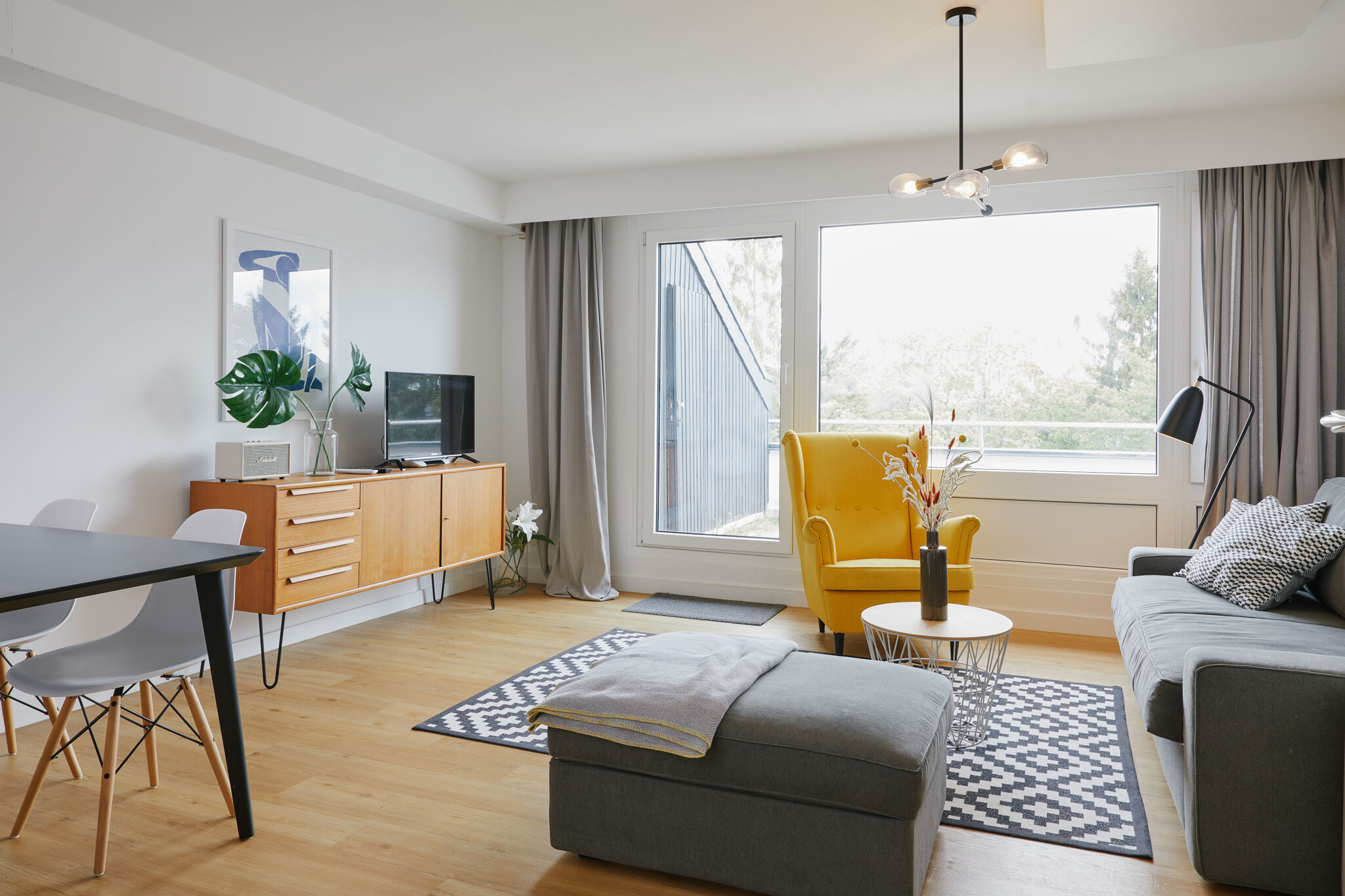 Charmant vakantie-appartement in Winterberg met balkon