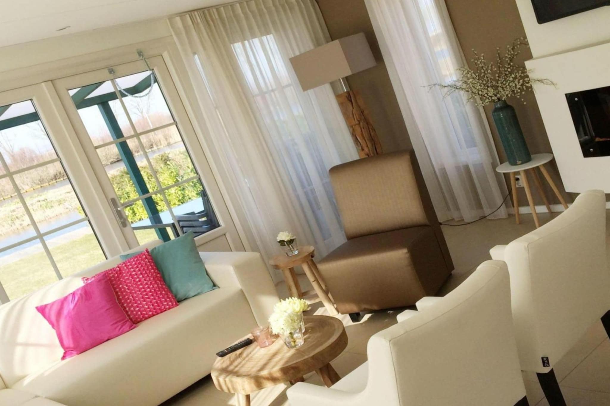 Waterland  10 personen - Living room