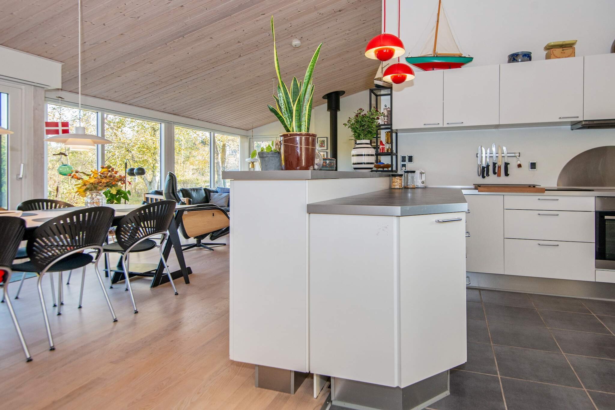 8 persoons vakantie huis in Glesborg - Binnen