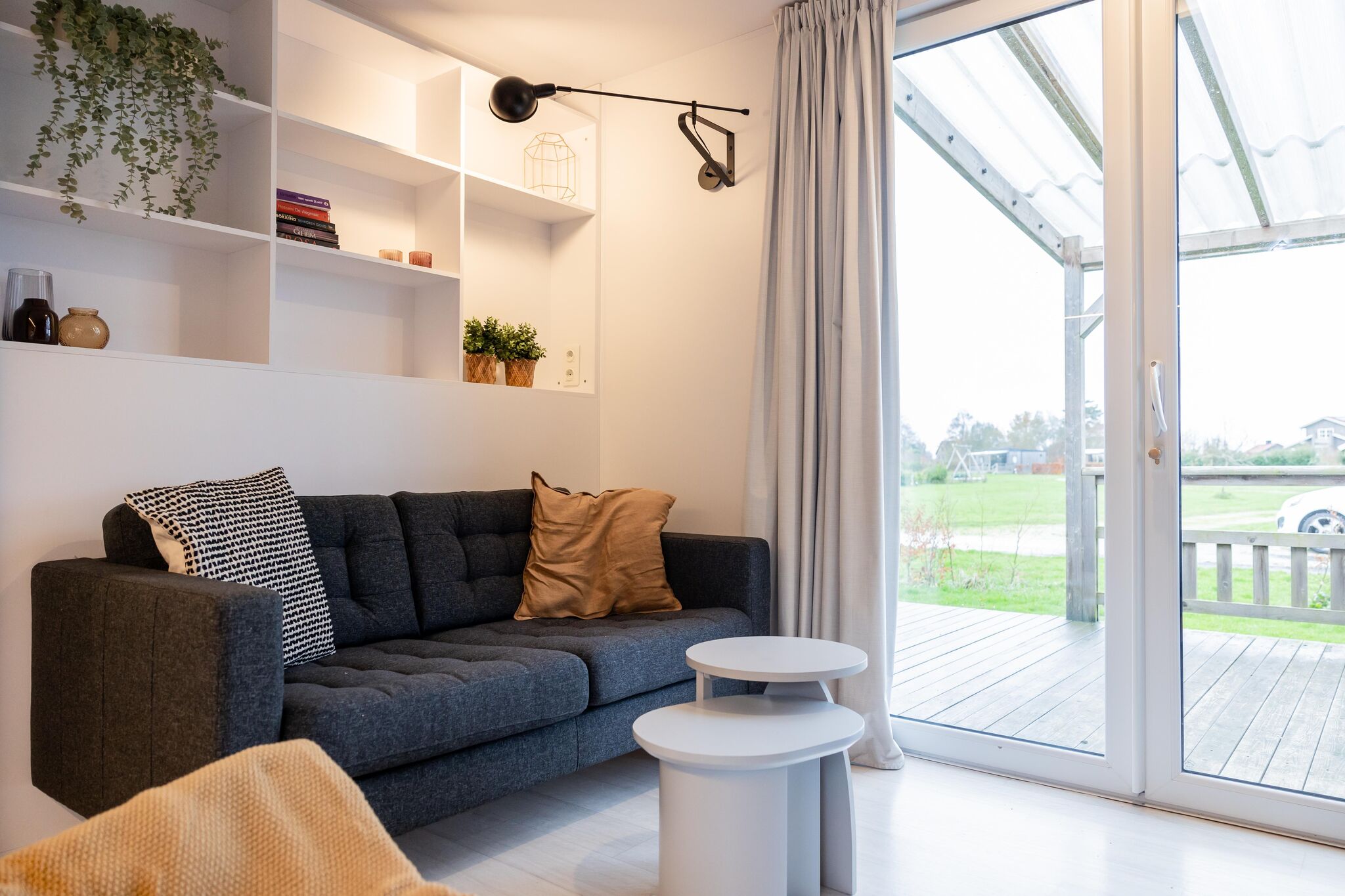 Modern chalet met 2 badkamers in Friesland