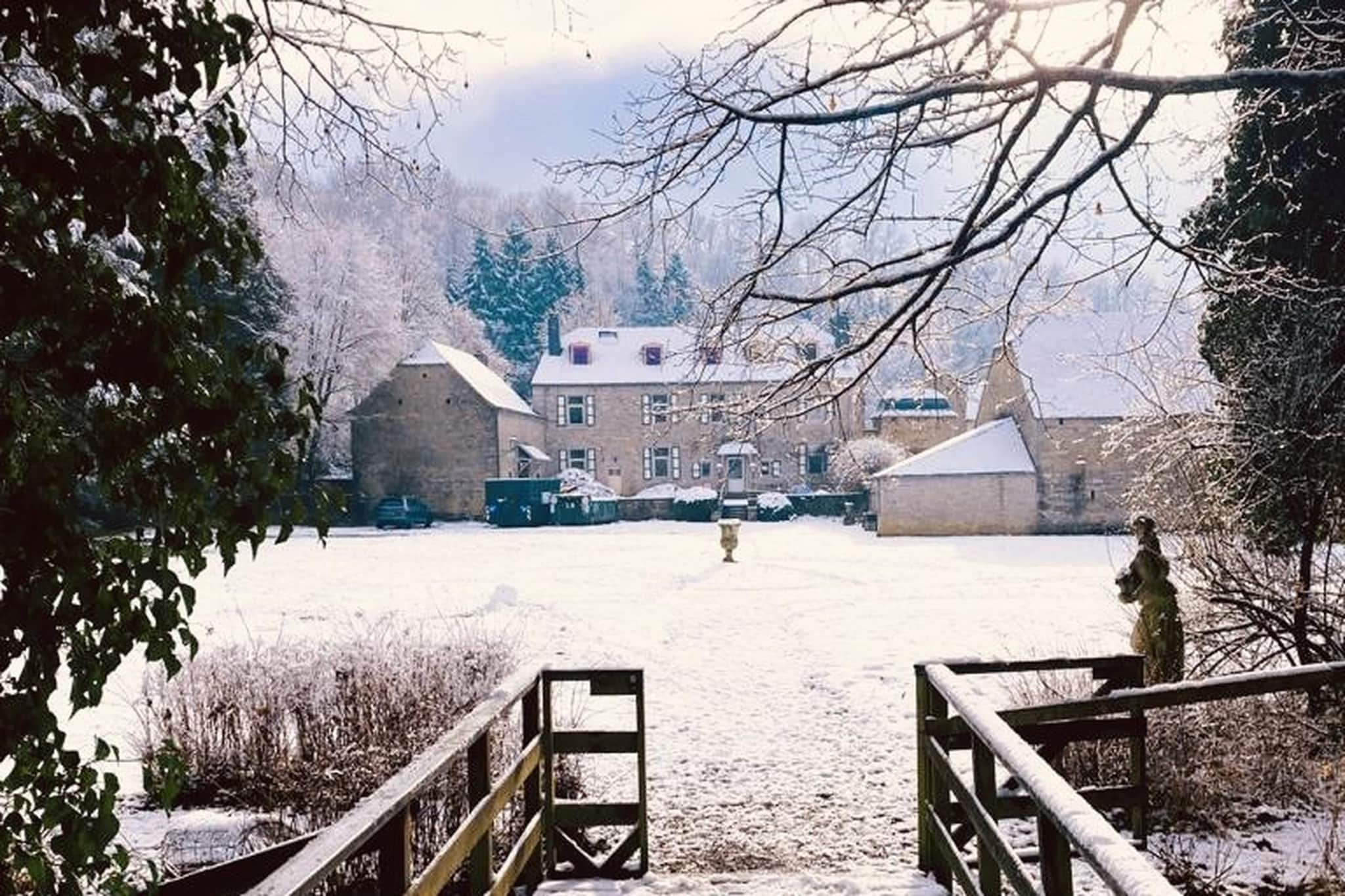 Château de Férot-Außenbereich Winter