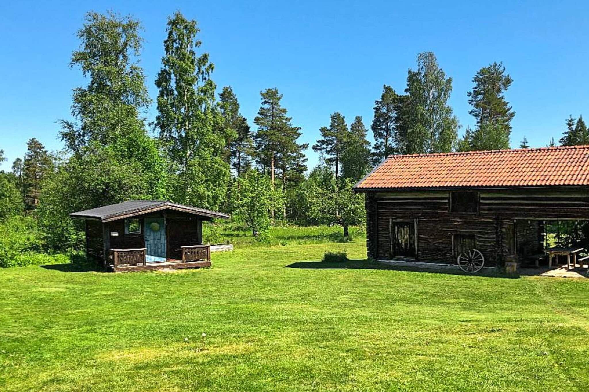Gemutliches Ferienhaus in Gesunda-By Traum - Im Freien