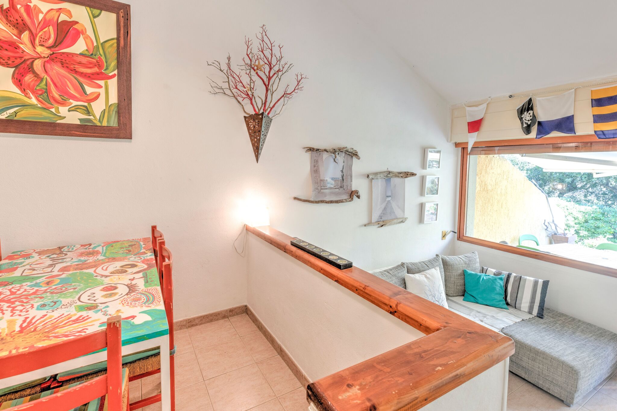 Comfortabel vakantiehuis in Punta Ala met een privéterras