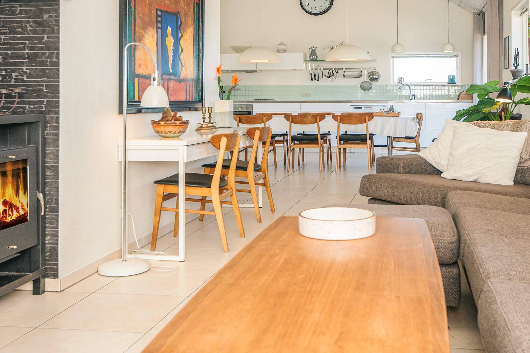 8 persoons vakantie huis in Børkop - Binnen