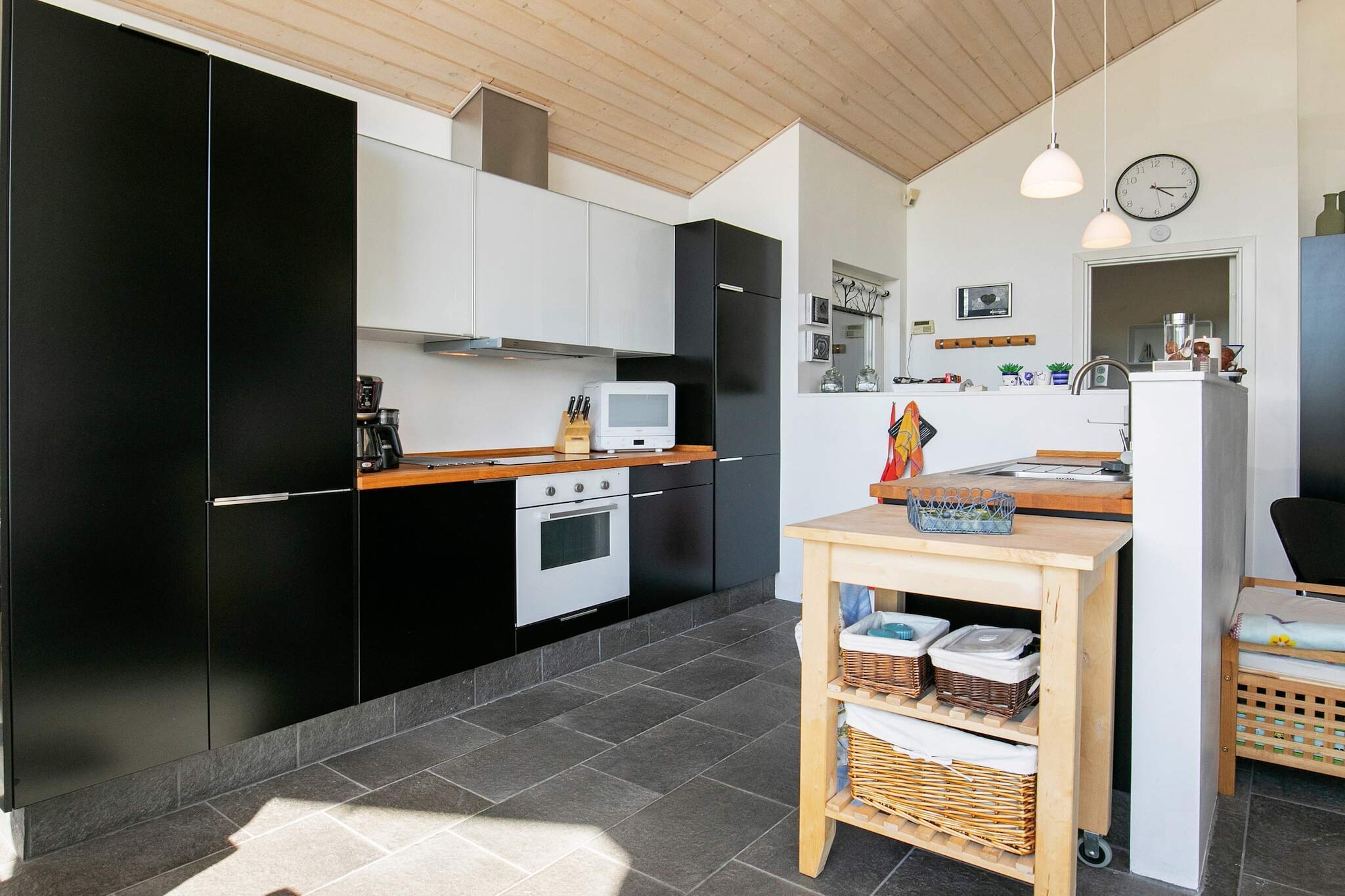 Maison de vacances pour 6 a Brovst - Intérieur