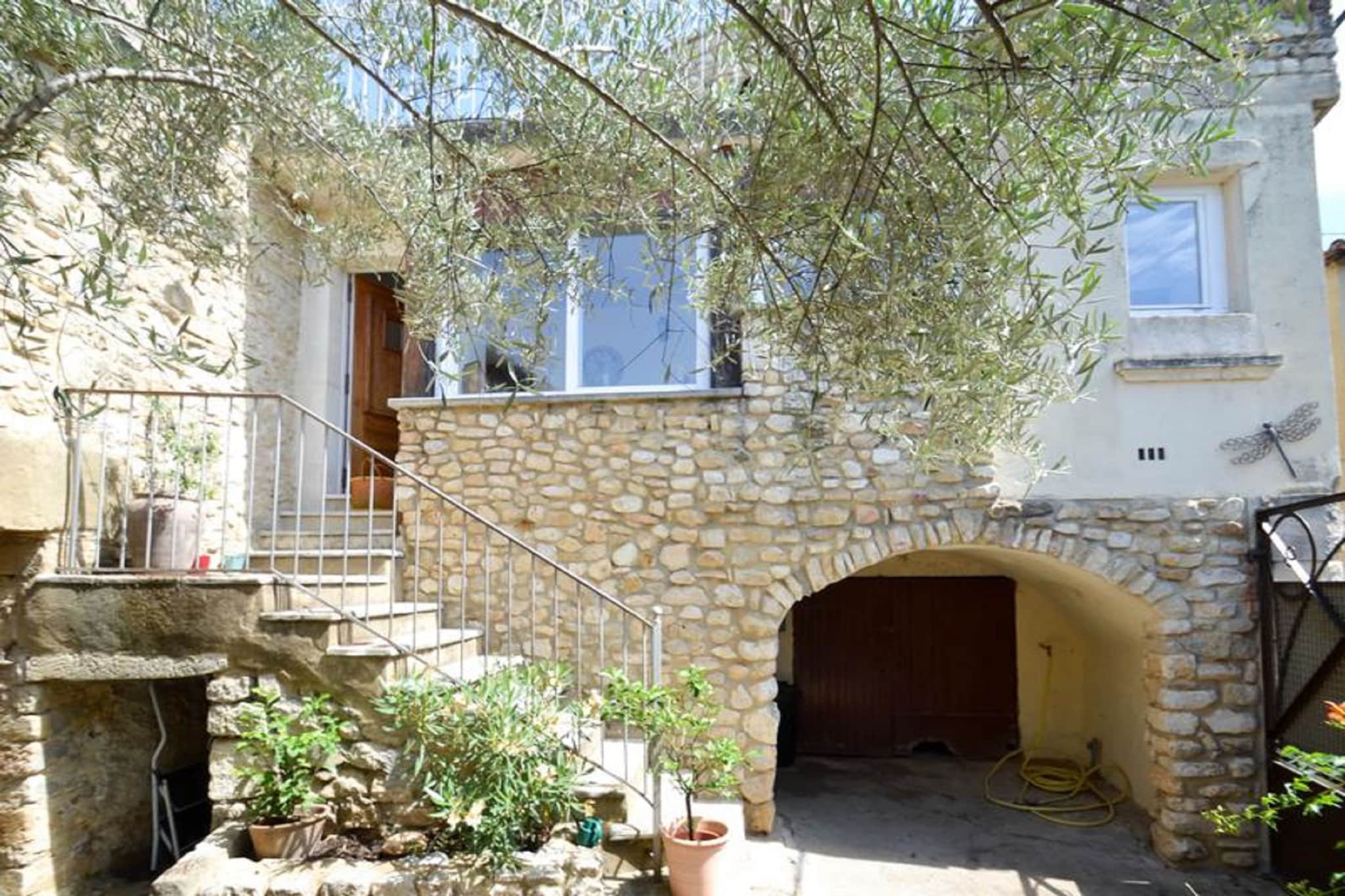Discover this luminous stone village house, nestling in a pretty, quiet lane in the small village of St Laurent-de-Carnols. With its pretty courtyard and magnificent panoramic terrace, refreshed by the thickness of its walls and decorated with great taste, it will be ideal for a pleasant stay in the Gard.

 On the edge of the majestic Valbonne forest, you'll be well placed to explore this department, which stretches from the beaches of the Mediterranean to the mountains of the Cévennes.

 Start in Goudargues, 5km away, nicknamed "the Venice of the Gard" for its shady canals, shops, restaurants and large weekly market. Don't miss the extraordinary site of the Sautadet waterfalls and the magical hilltop villages of Cornillon and La Roque sur Cèze.

 Discover the trails on foot, on horseback or by bike, and the Gorges de la Cèze by canoe. Visit caves, medieval villages and Roman remains. The Gard offers a wonderful range of things to discover, from towns with a rich heritage such as Nîmes, Uzès, Aigues-Mortes and Beaucaire, to the famous Pont du Gard, a UNESCO World Heritage site, and the wild landscapes of the Camargue.

 Gastronomy is not to be outdone, with Vins de Sable and Vallée du Rhône wines and excellent local produce. Between vineyards, olive groves and almond trees, let yourself be lulled by the chirping of the cicadas, soak up the sun and smell the flowers. 

 Don't hesitate to book this beautiful holiday home in the south of France!

Note:  Please be advised that the final cleaning must be completed by the tenant.
