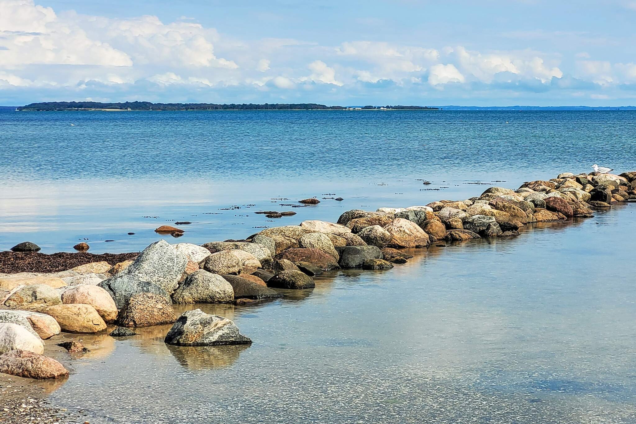 Gerenoiveerde Toevlucht in Hejlsminde-By Traum-Waterzicht
