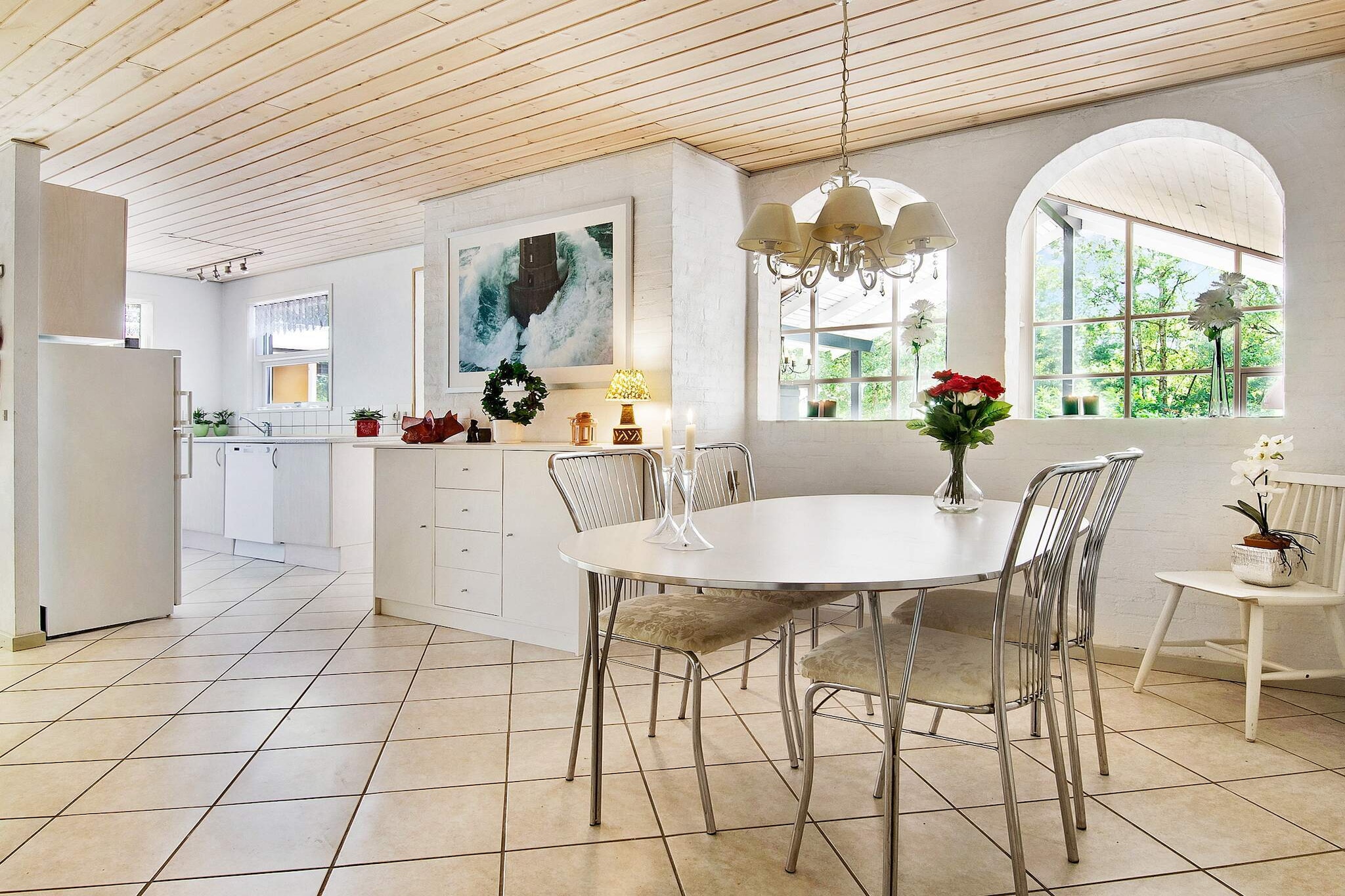 Maison de vacances pour 8 a Hadsund - Intérieur