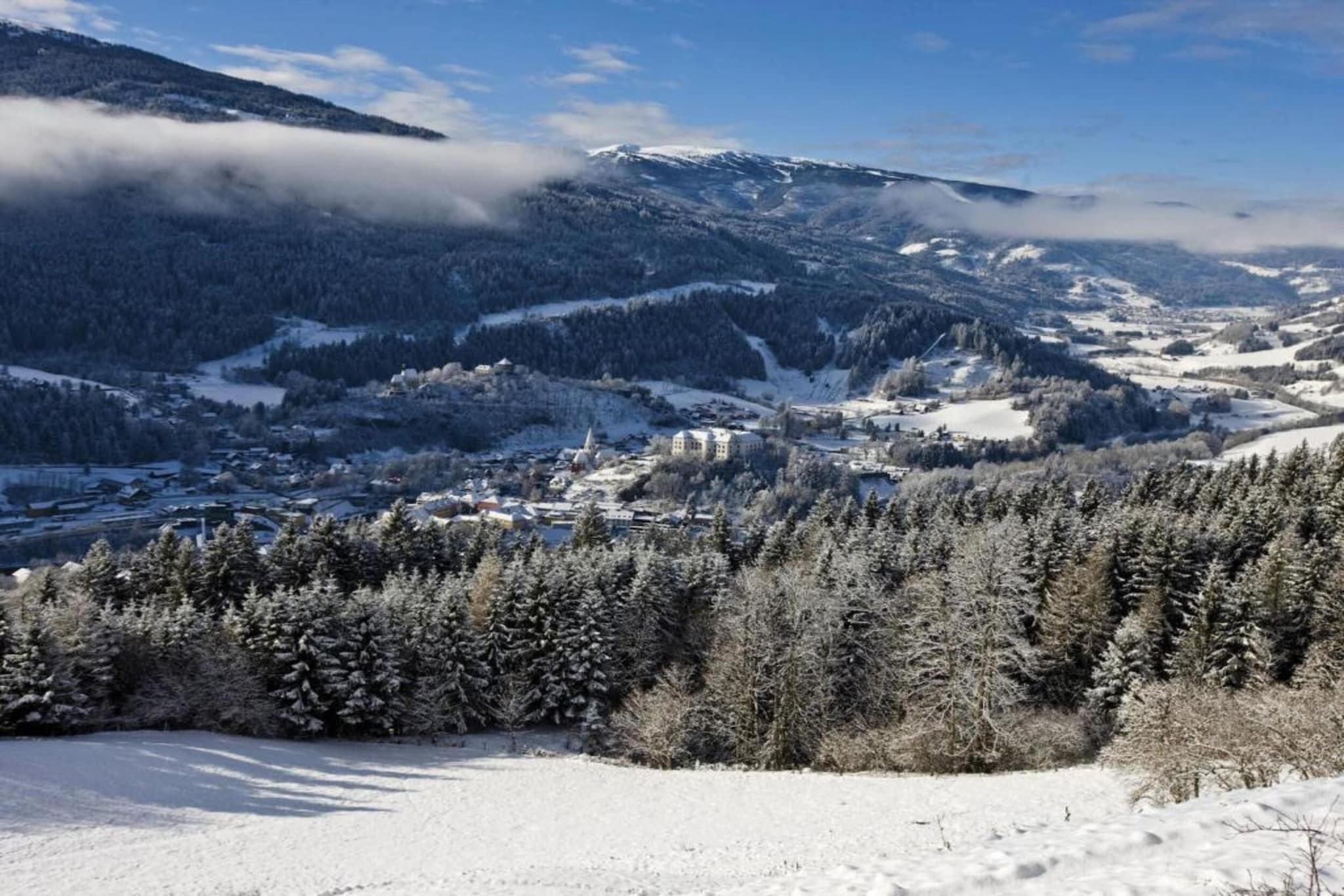 Chalet Pakenham-Gebied winter 20km