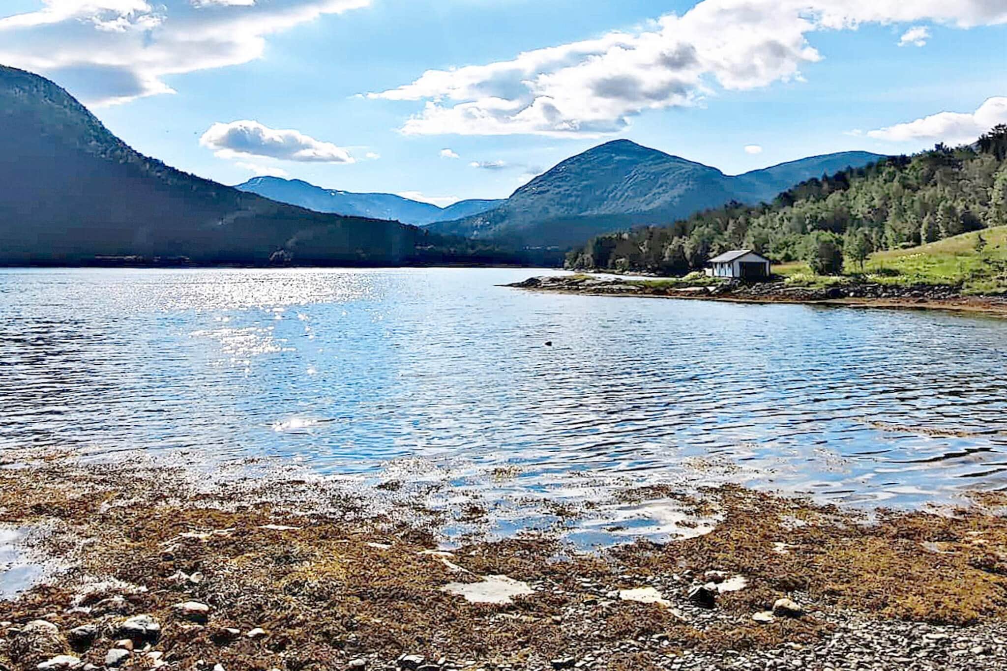 8 Personen Ferienhaus in Austefjorden - Wasserblick