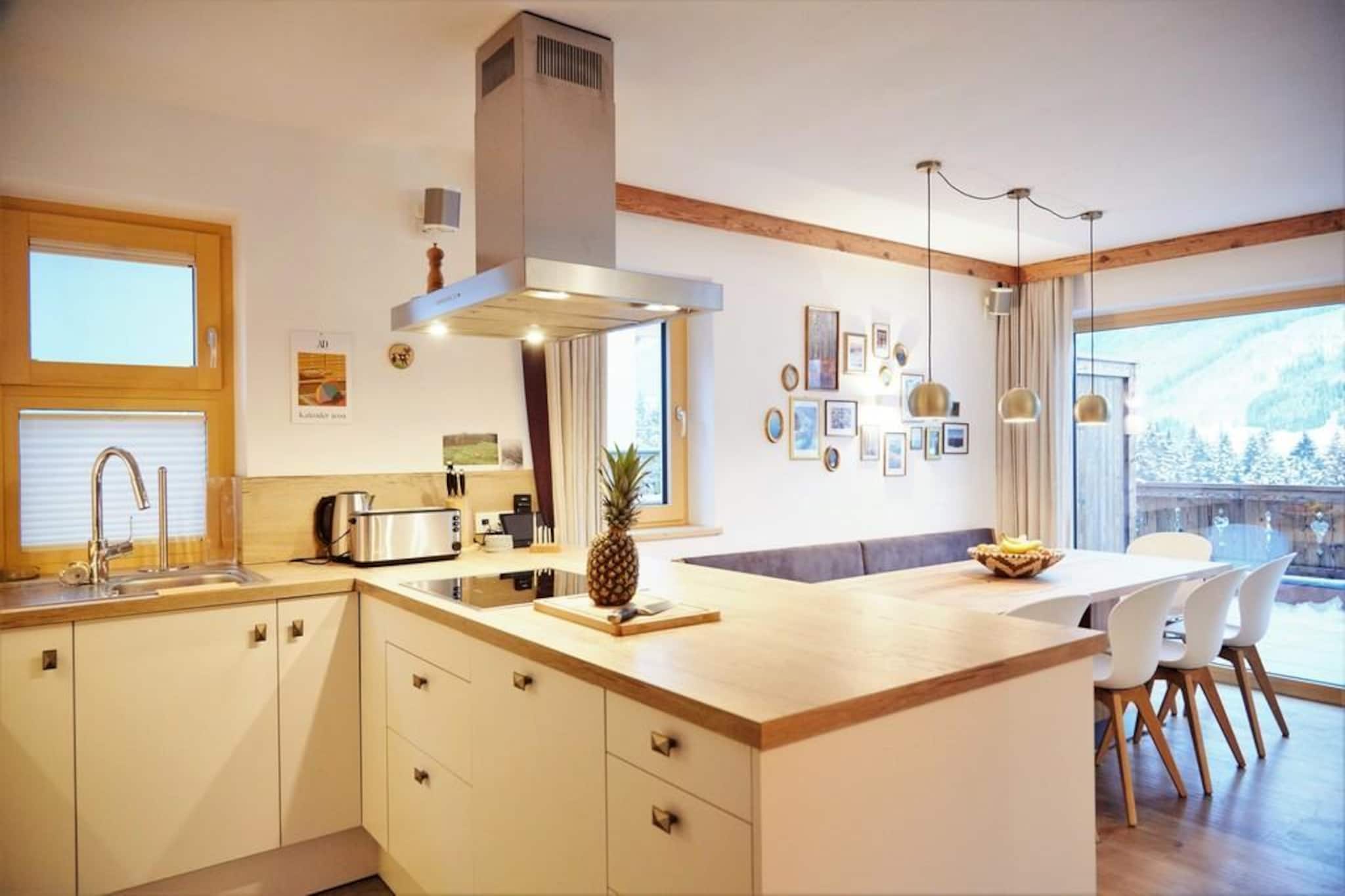 Nationalpark Chalet Gamsmutter-Kitchen