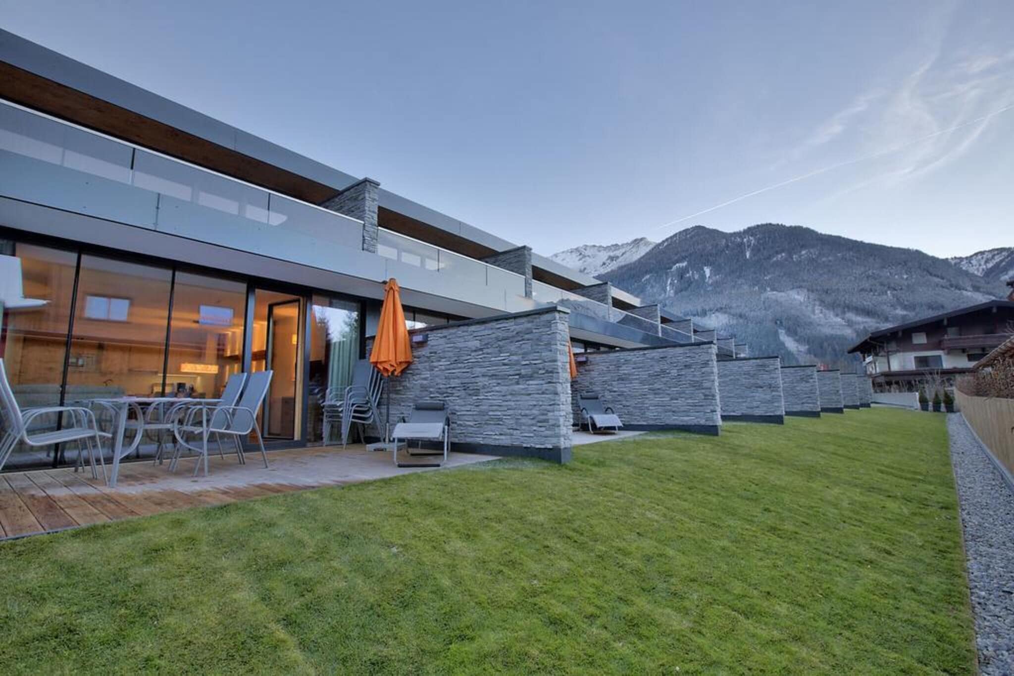 Wildkogel Appartement A - Jardins en été