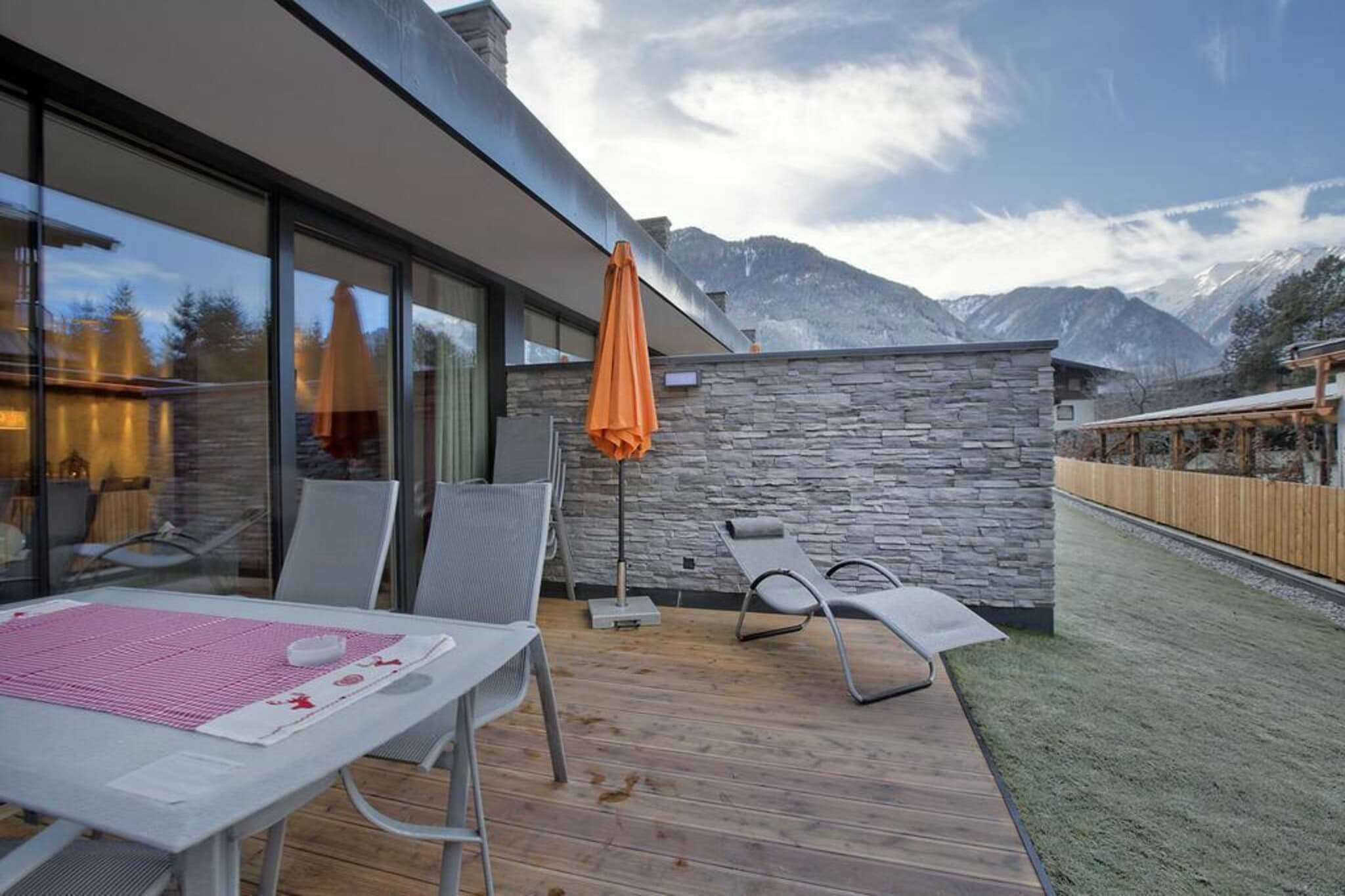 Wildkogel Appartement A - Terrasse / balcon