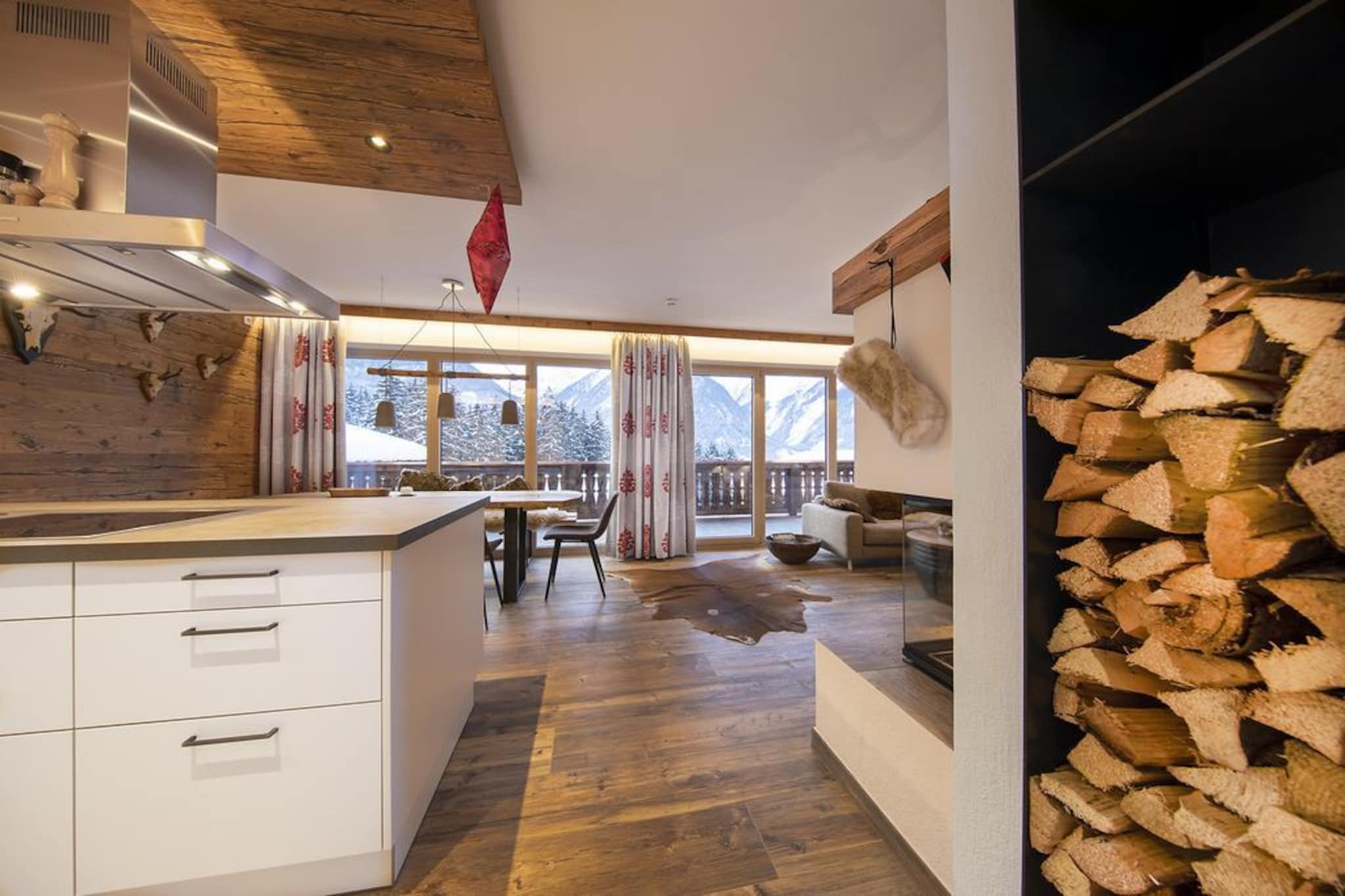 Nationalpark Chalet Lasörling-Keuken