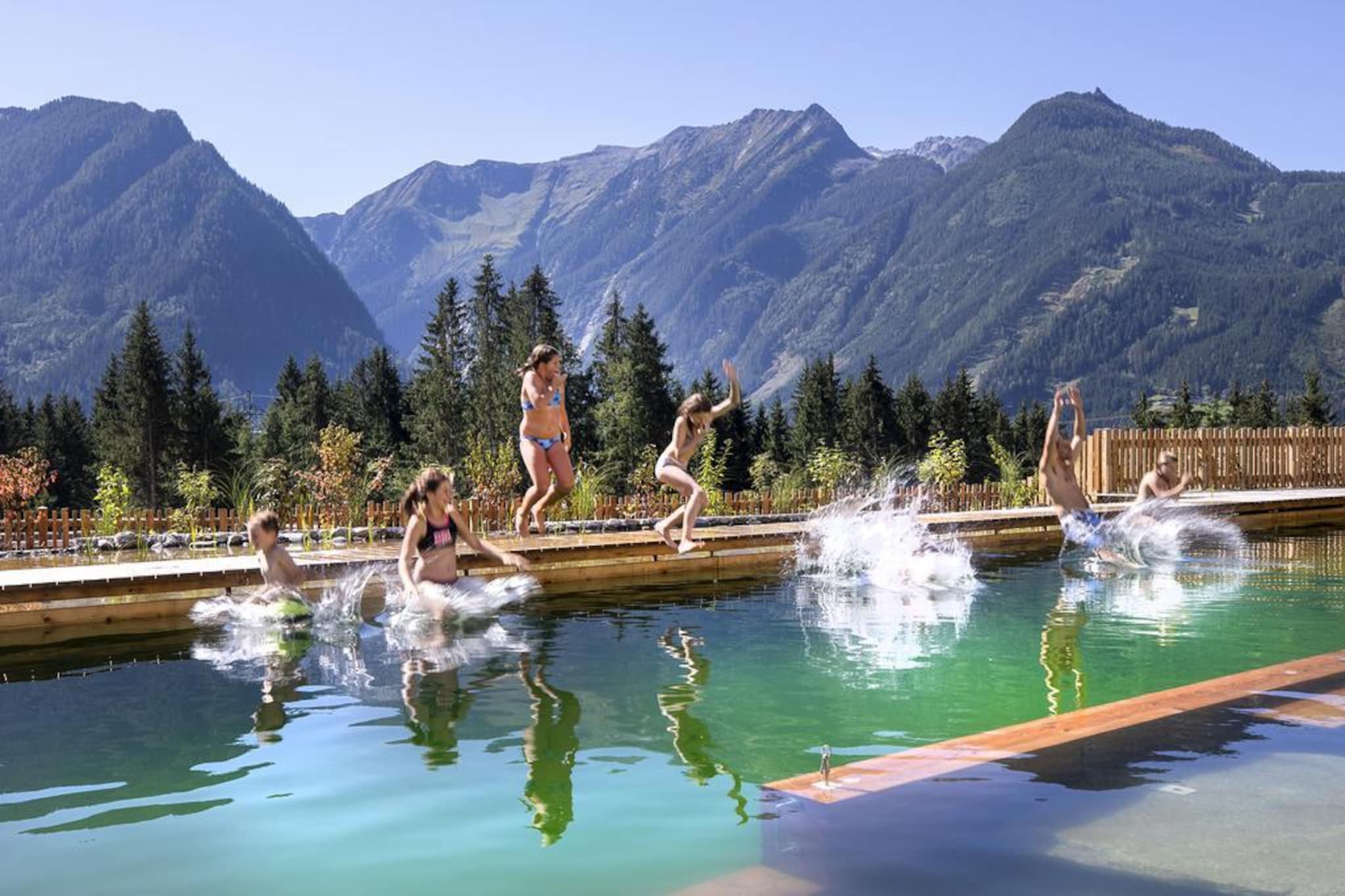 Nationalpark Chalet Lasörling-Zwembad