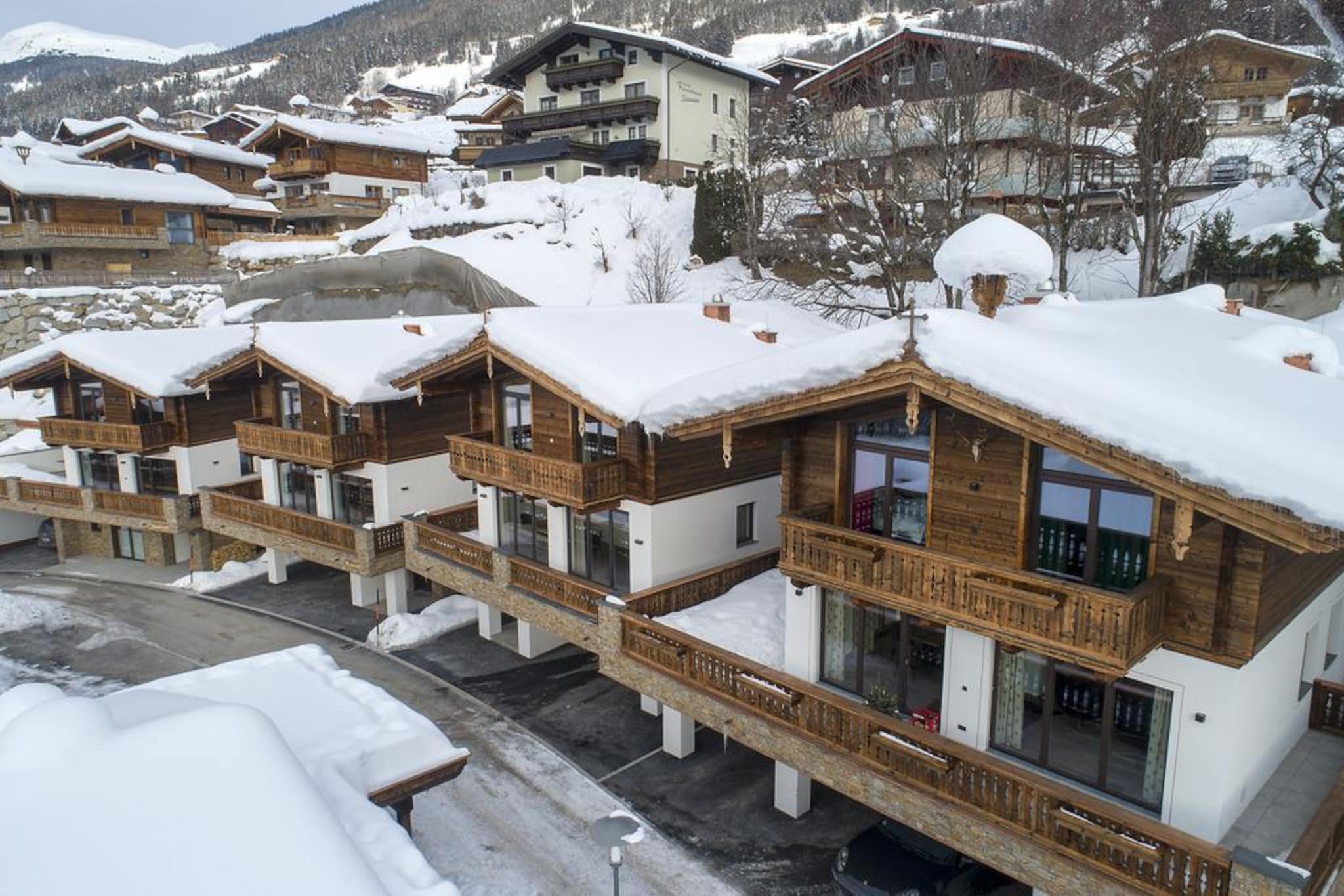 Nationalpark Chalet Lasörling-Exterieur winter