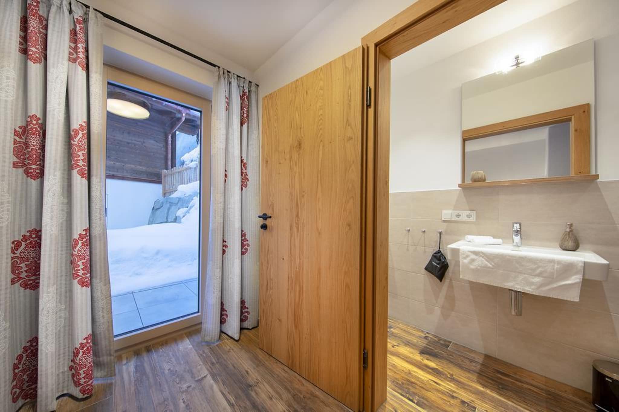 Nationalpark Chalet Lasörling-Badkamer