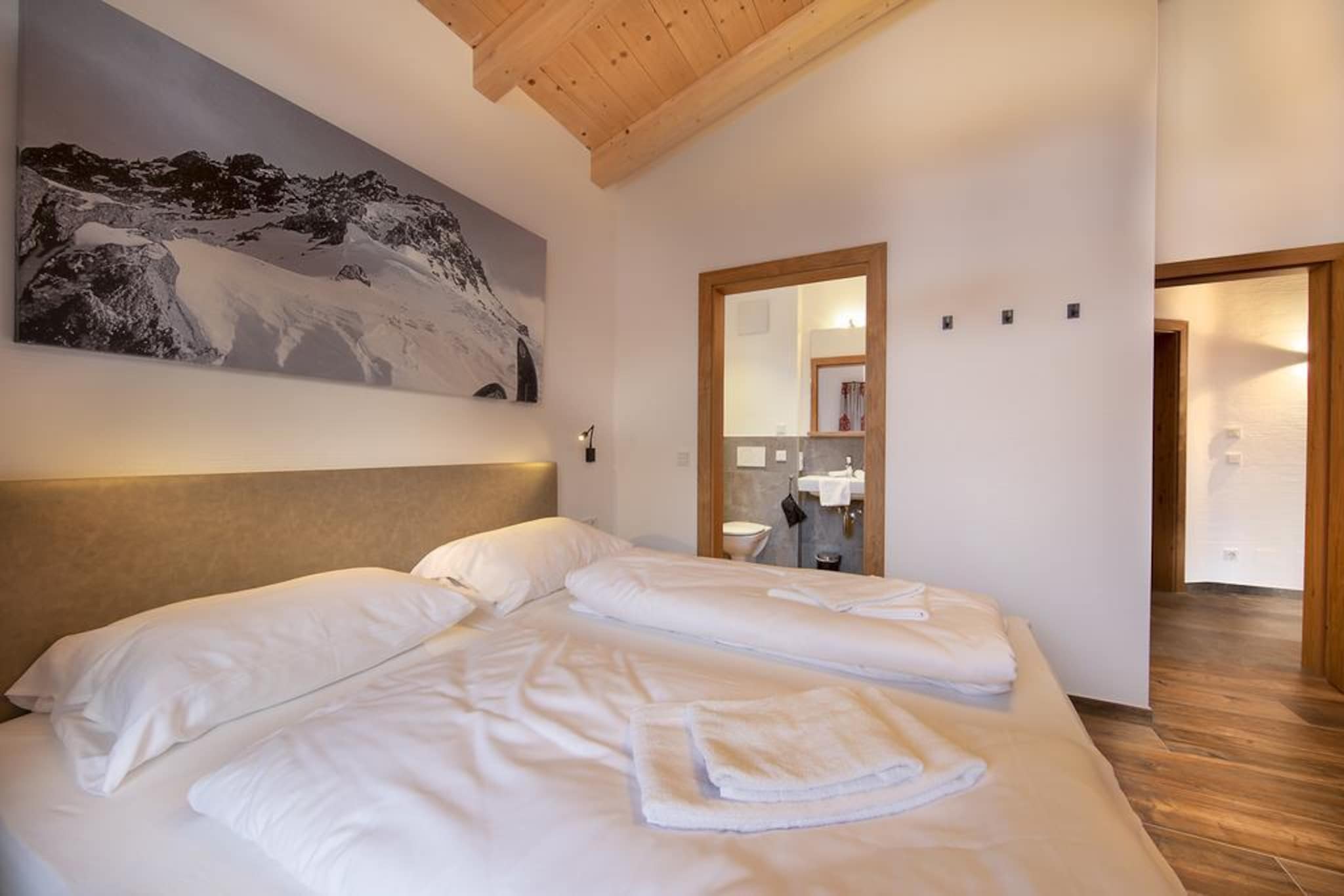 Nationalpark Chalet Lasörling-Slaapkamer