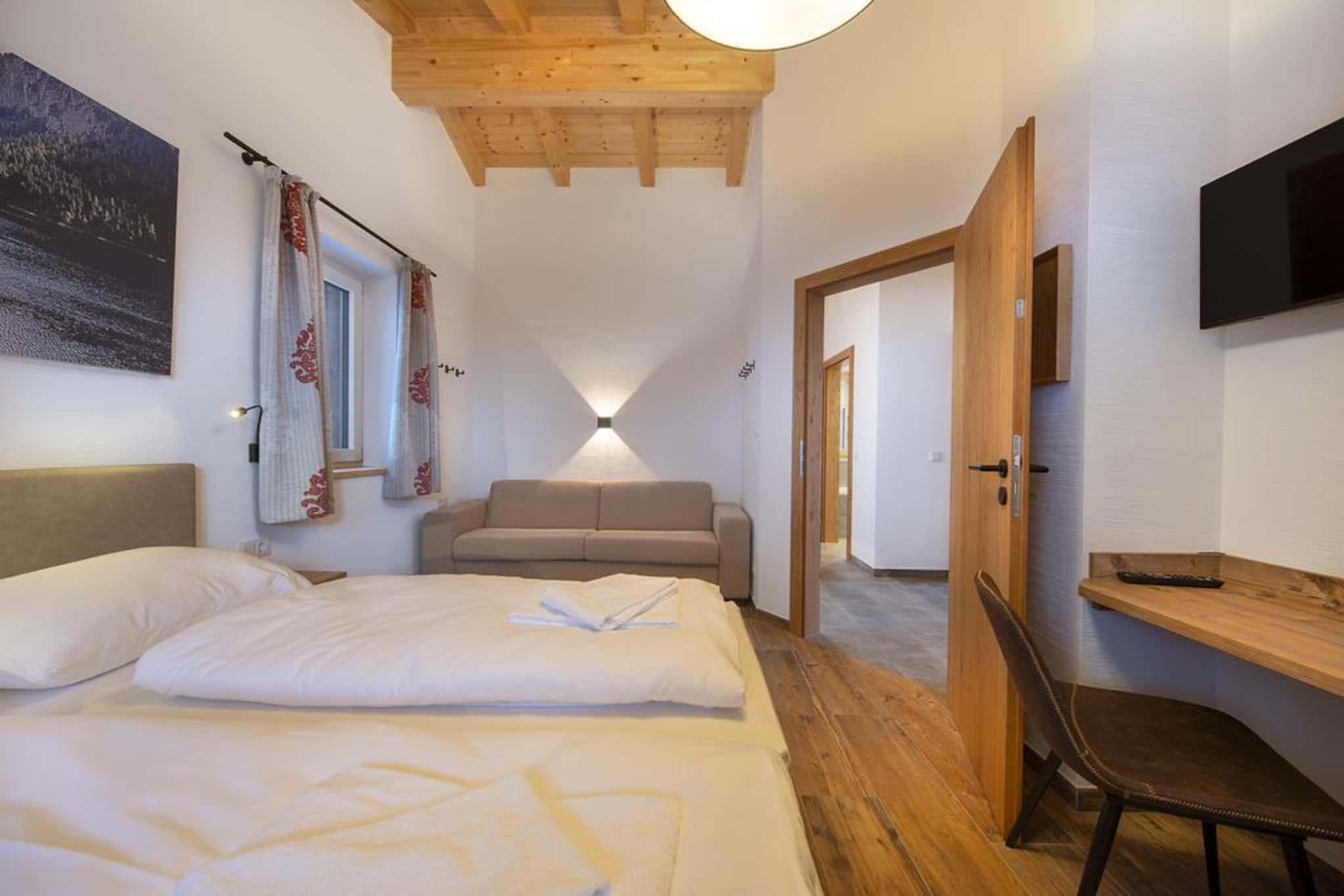 Nationalpark Chalet Lasörling-Slaapkamer