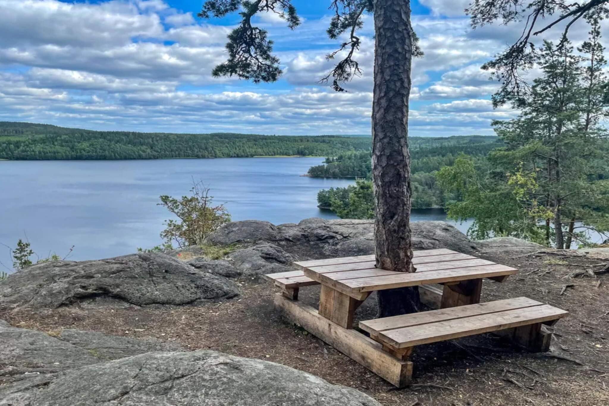 5 Personen Ferienhaus in TENHULT/JÖNKÖPING - Wasserblick