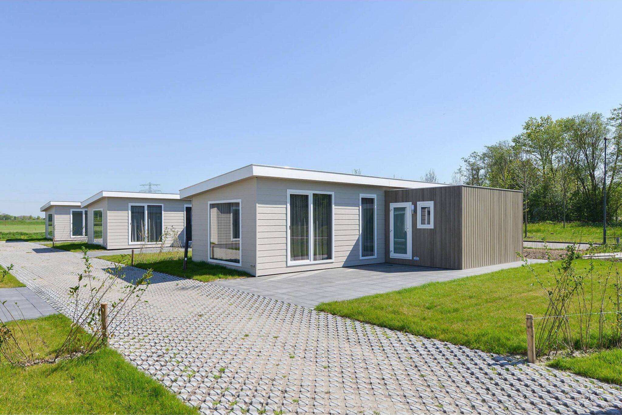 Brand new chalets at 10 minutes from the Oosterschelde