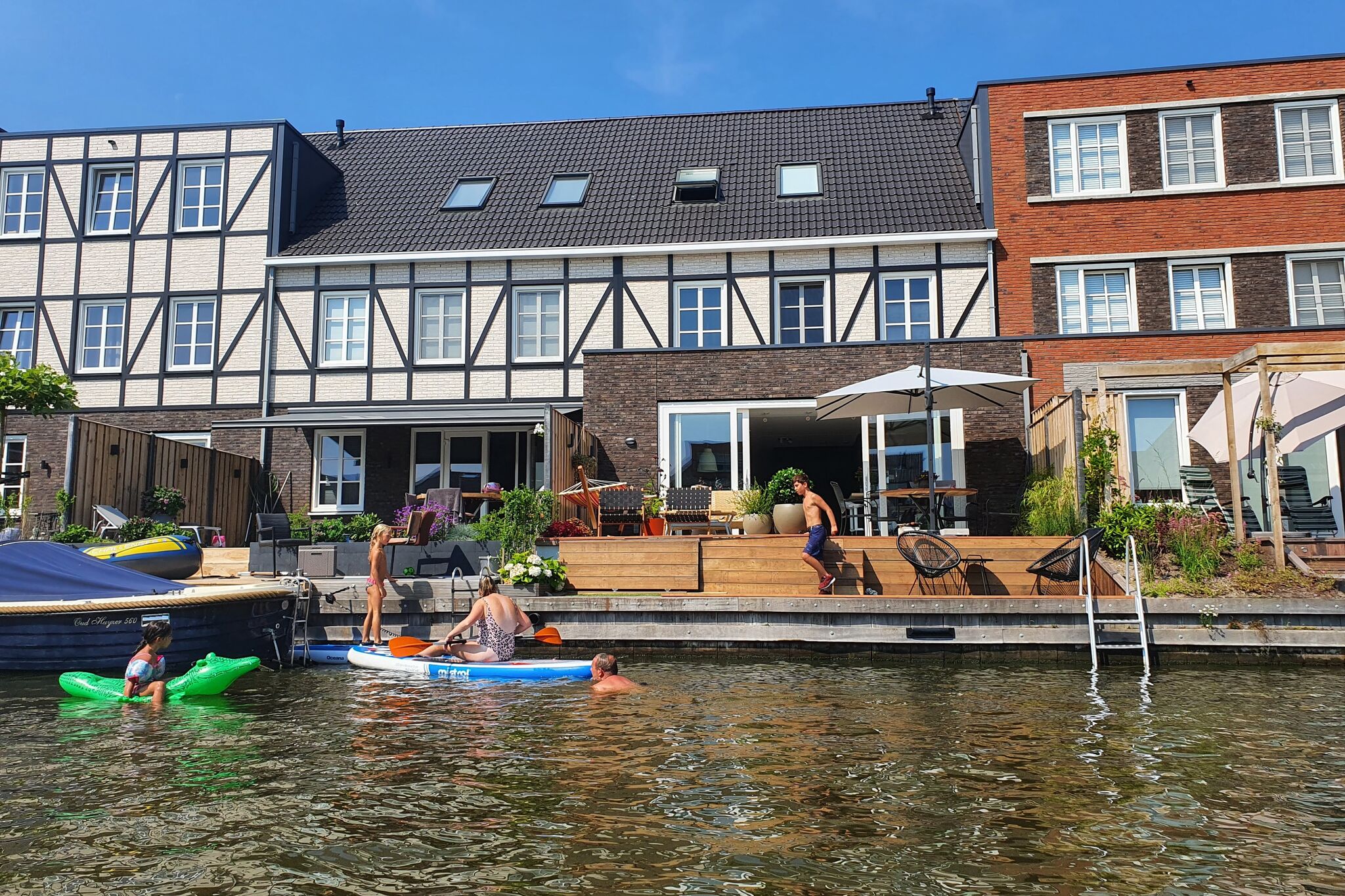 Gezellig vakantiehuis in Alkmaar aan het water