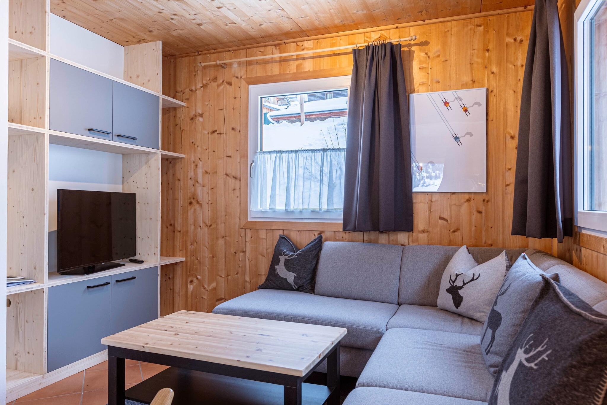 Alpendorf Dachstein West 6-Woonkamer