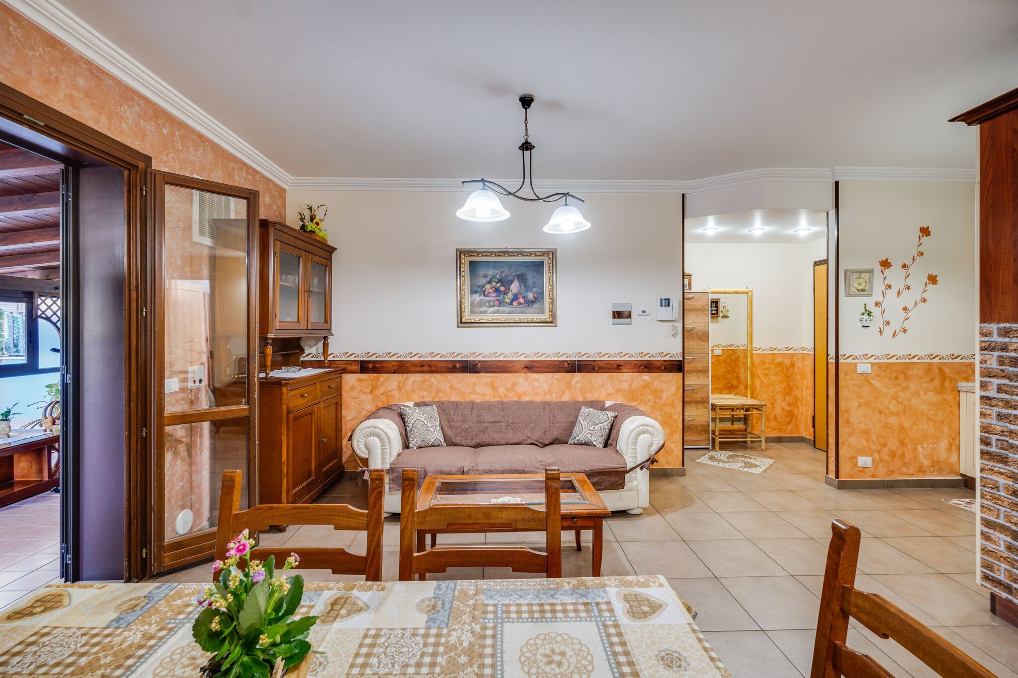 Comfortabel vakantiehuis in Modica met een terras