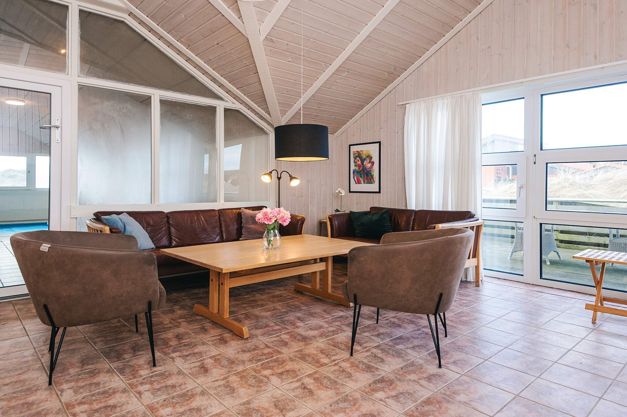 Maison de vacances pour 10 a Ringkøbing