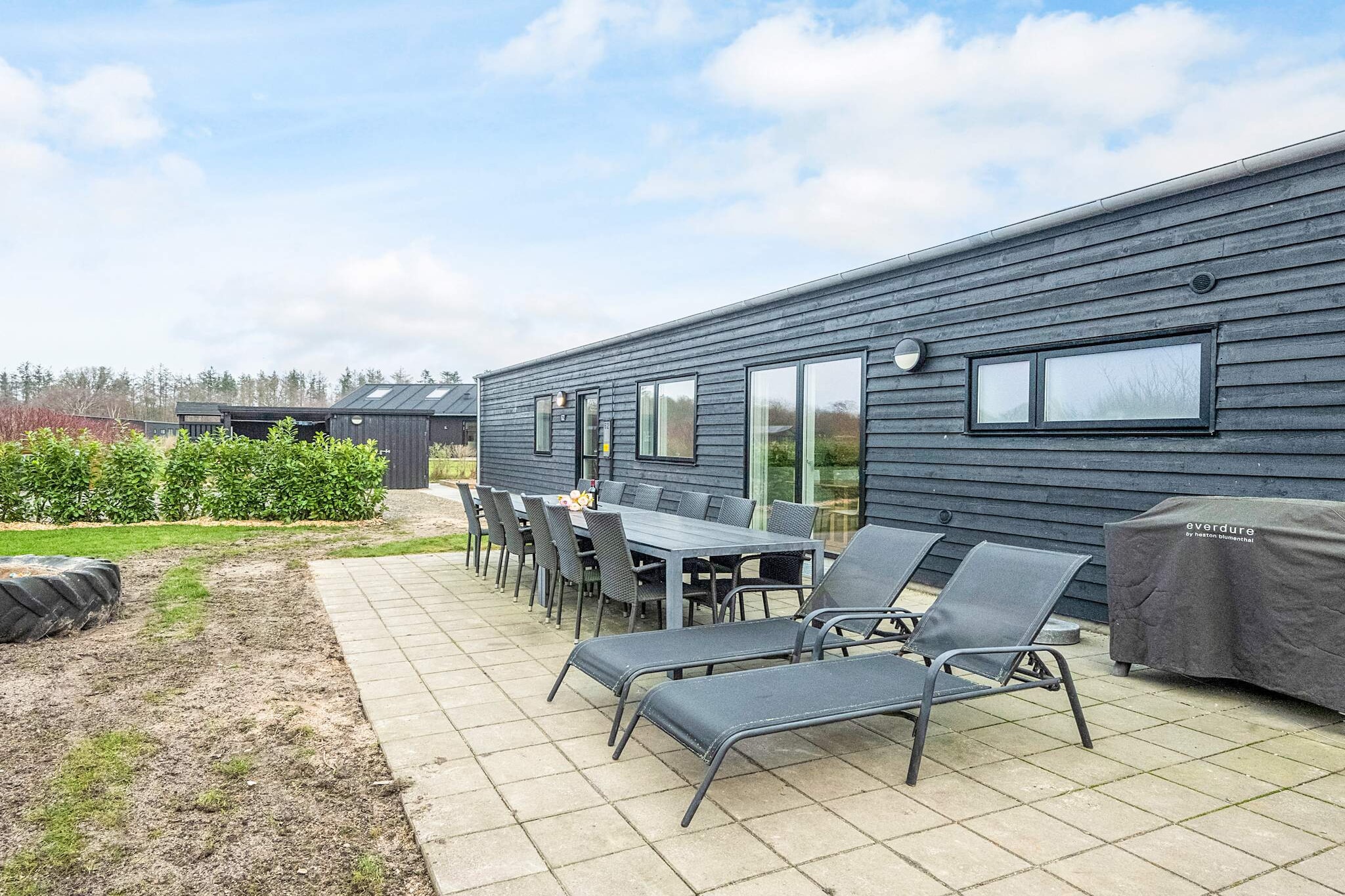 14 persoons vakantie huis in Glesborg-Uitzicht