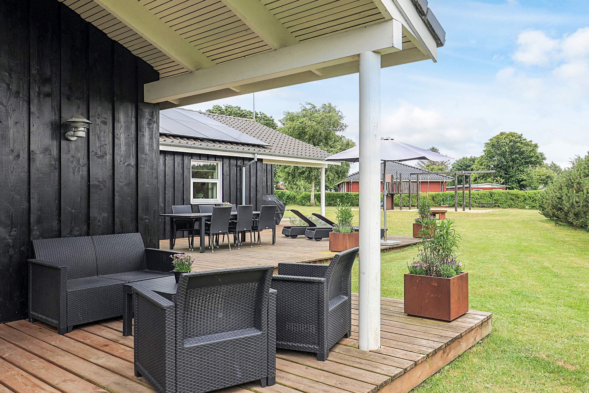 10 persoons vakantie huis in Hadsund - Buitenlucht