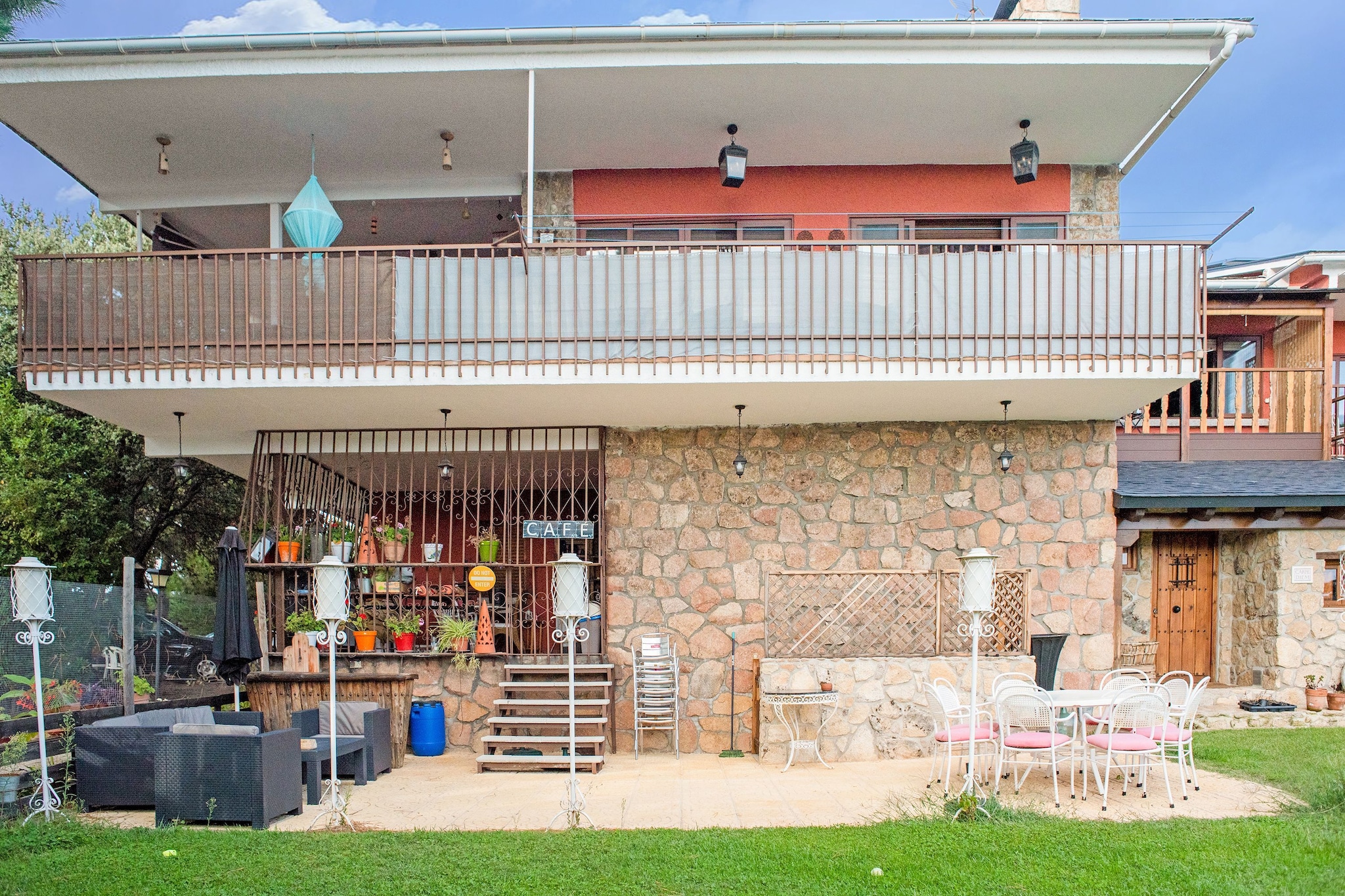 Gran jardín piscina y Spa - Galapagar III-Terrace balcony