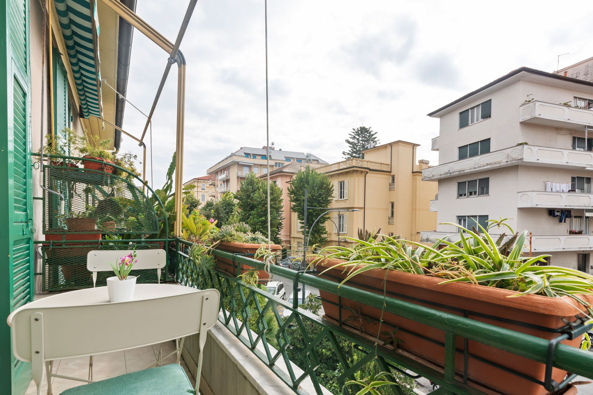 Gezellig appartement in Lavagna met een balkon