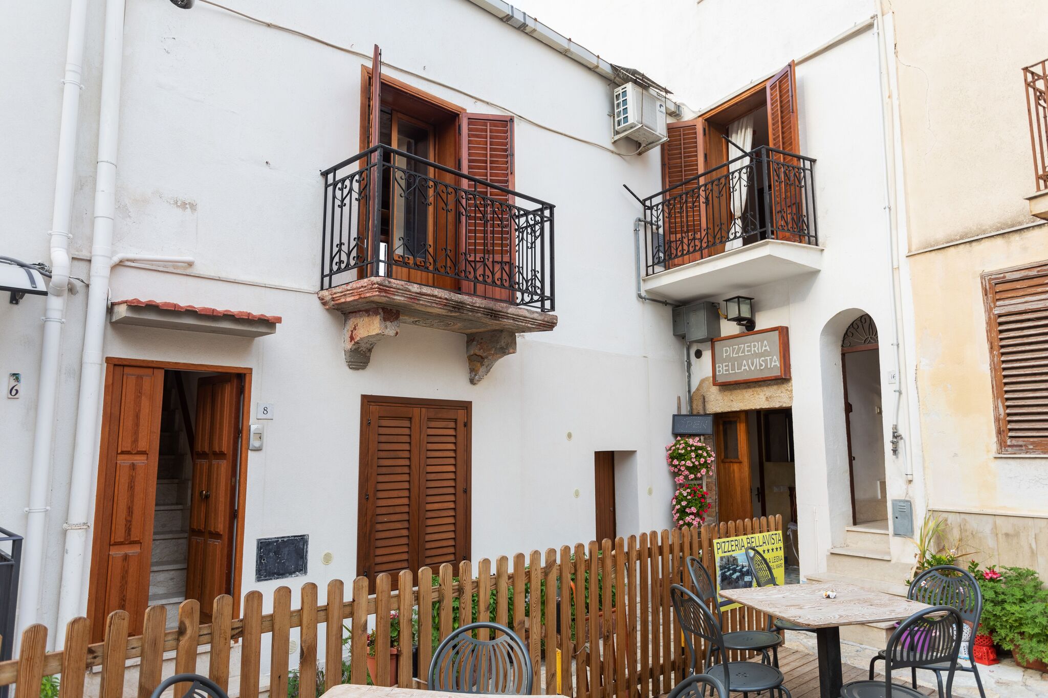 Apartment mit Meerblick in Castellammare Del Golfo in der Nähe des Zentrums