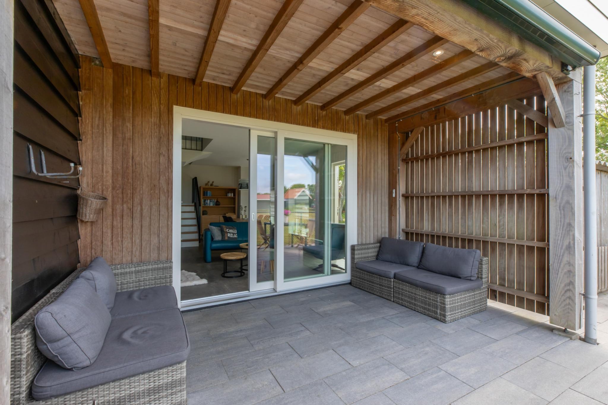 Vakantiehuis Groeneweg 3 'Jikkemien-Terrace balcony