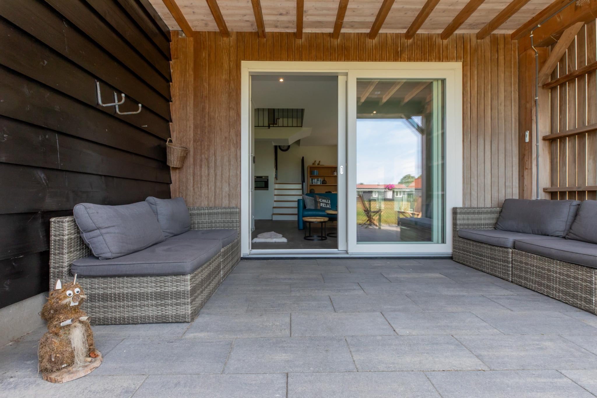 Vakantiehuis Groeneweg 3 'Jikkemien-Terrace balcony