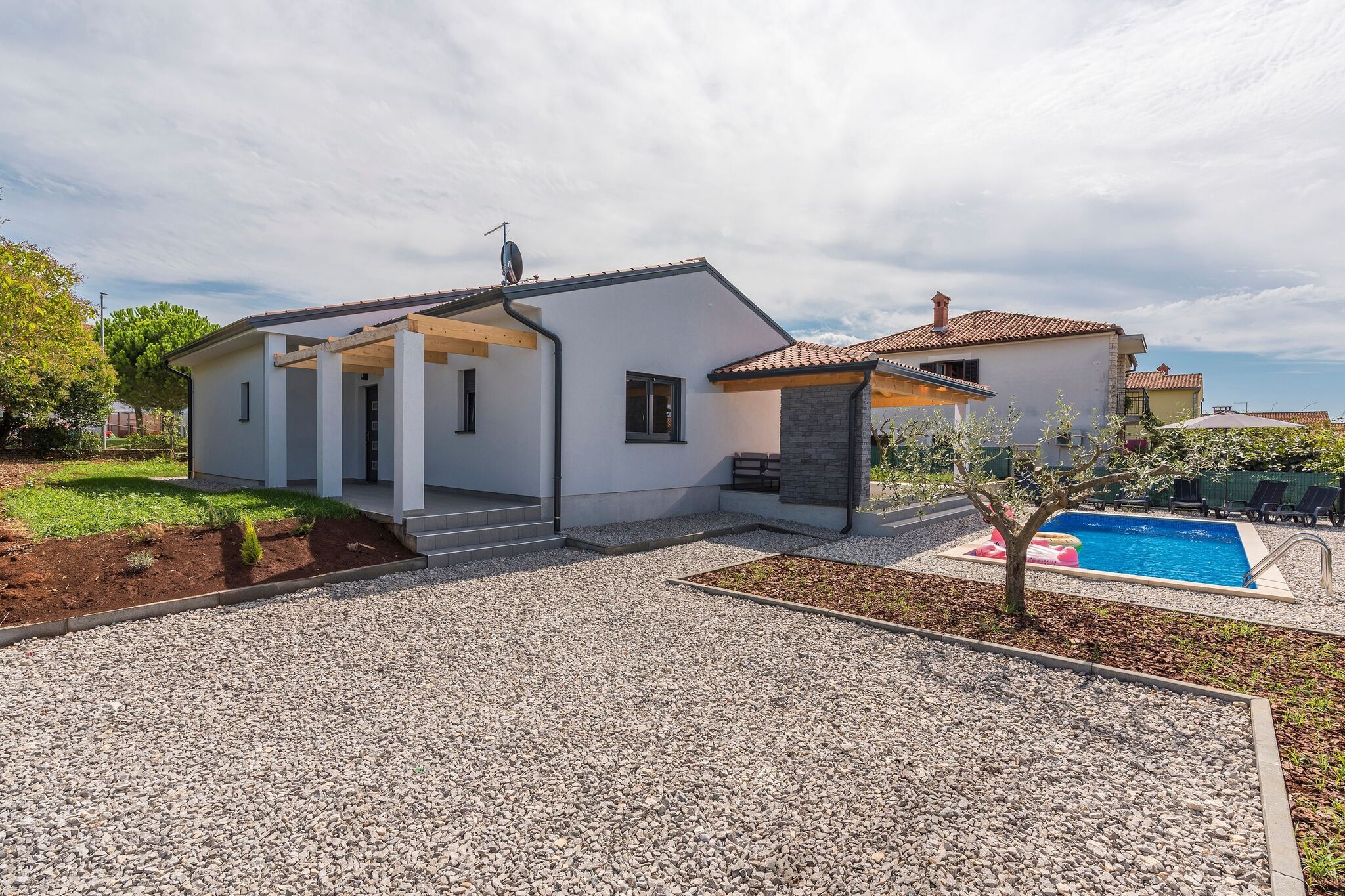 Villa in Novigrad met airconditioning