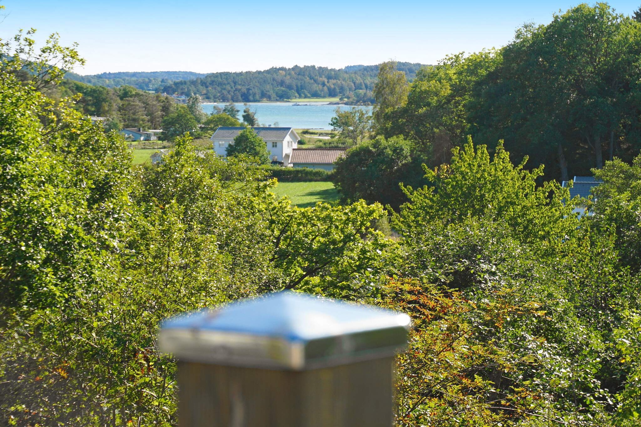 Annex: (double folding bed, 2x bunk bed)\n\nInternet Access DSL, Kitchen(cooker(electric), hood, coffee machine, microwave, dishwasher, fridge-freezer, high chair, water from well), Living/bed room(TV(swedish TV channels), fireplace, DVD player, radio, CD player), bedroom(double bed), bedroom(double folding bed), bedroom(single bed), bathroom(floor heating)(washbasin, shower, toilet, washing machine, water from well), bathroom(floor heating)(washbasin, shower, toilet, water from well), cot, heating(electric), terrace(50 m2)(garden furniture, BBQ), parking