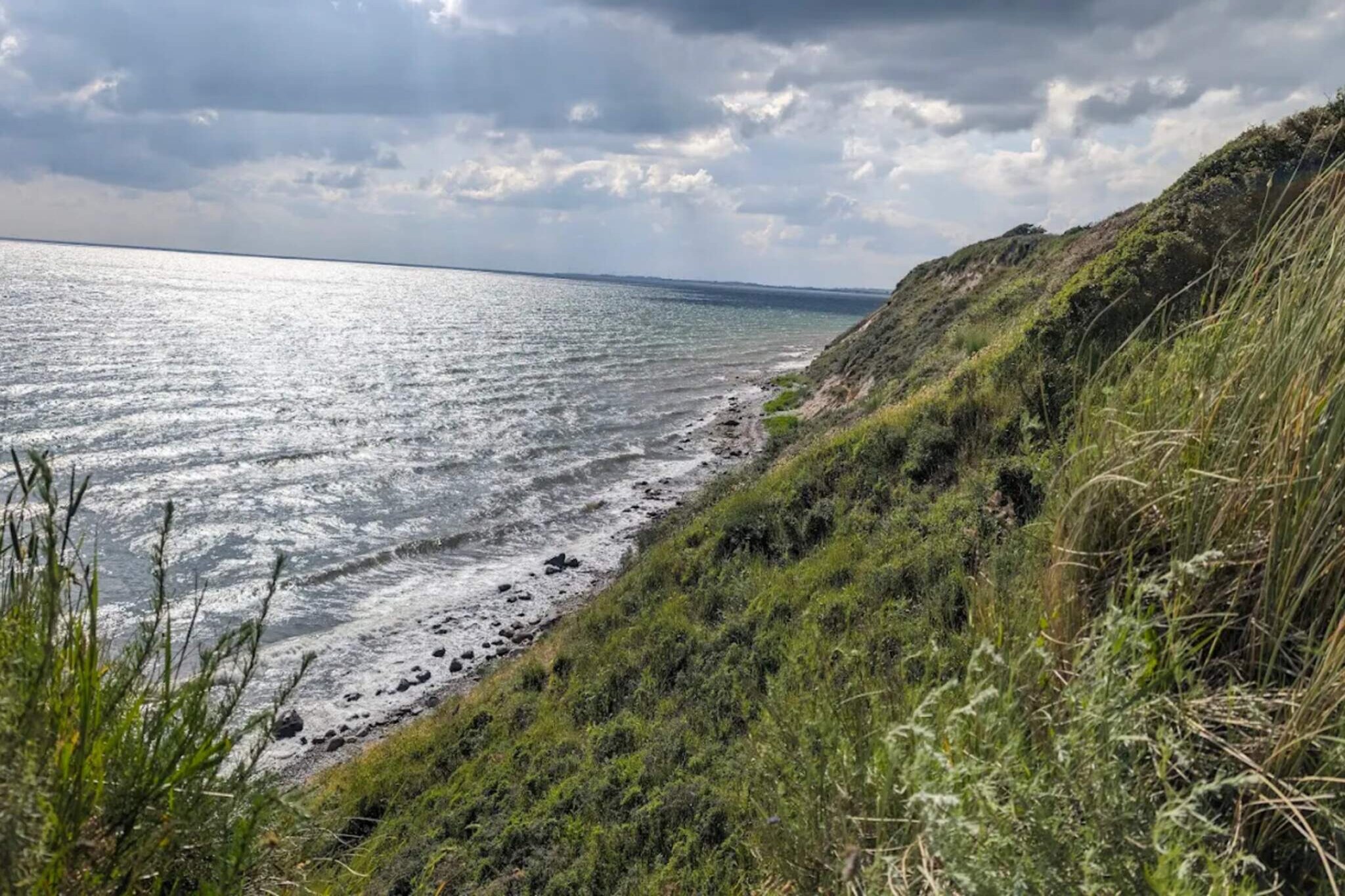 Kusten-Ruckzug in oster Hurup-By Traum - Wasserblick