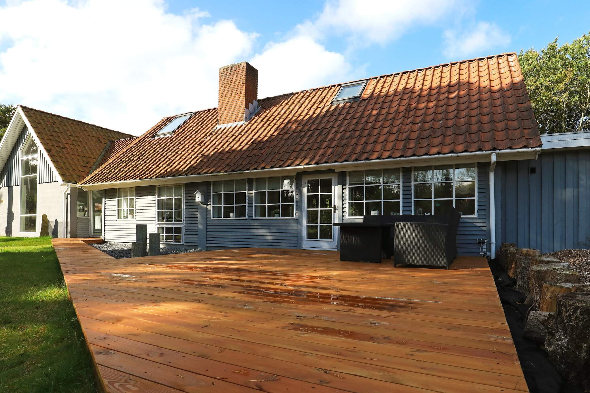 8 persoons vakantie huis in Hals - Buitenlucht