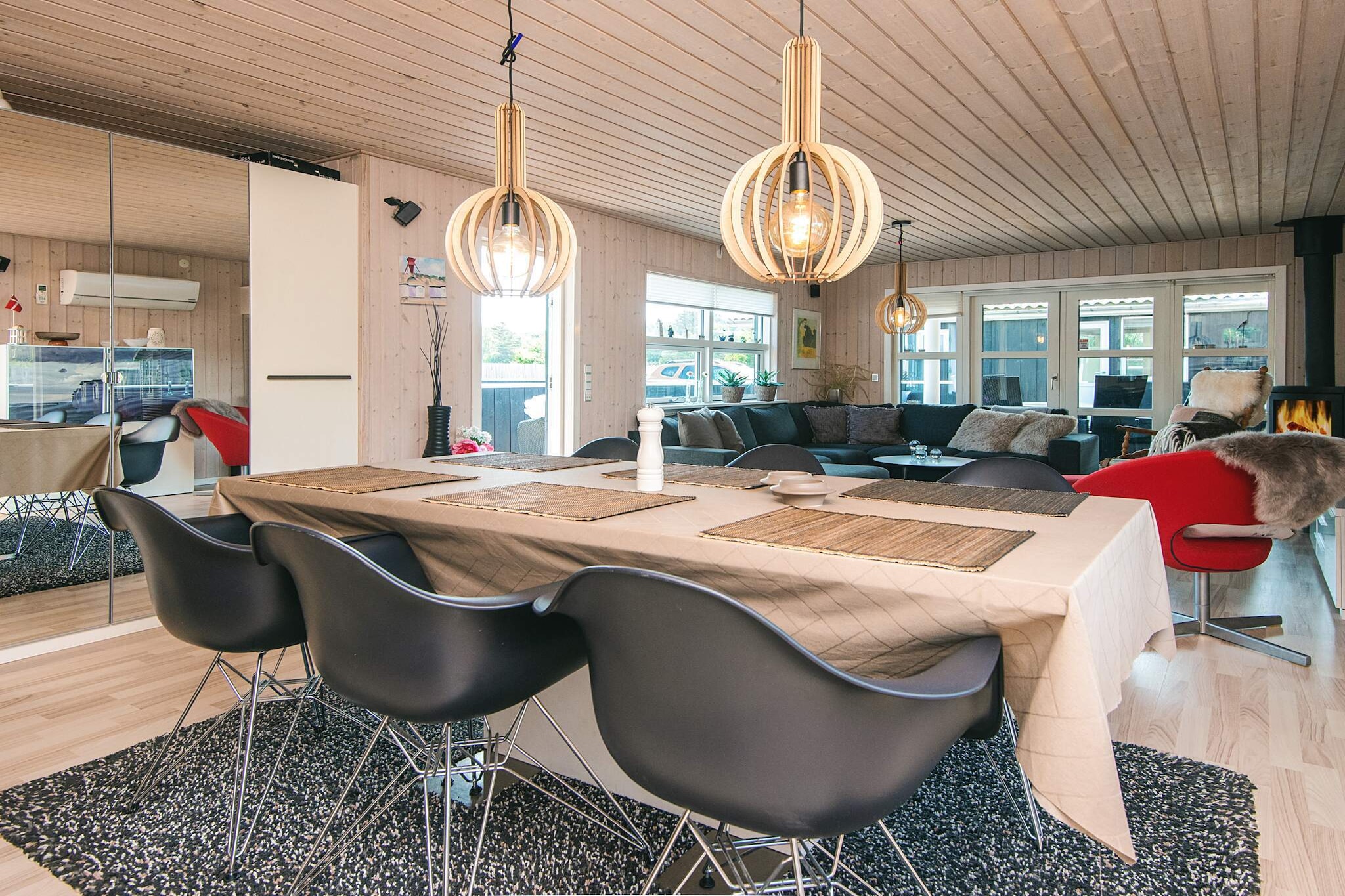 Maison de vacances pour 7 a Blokhus - Intérieur
