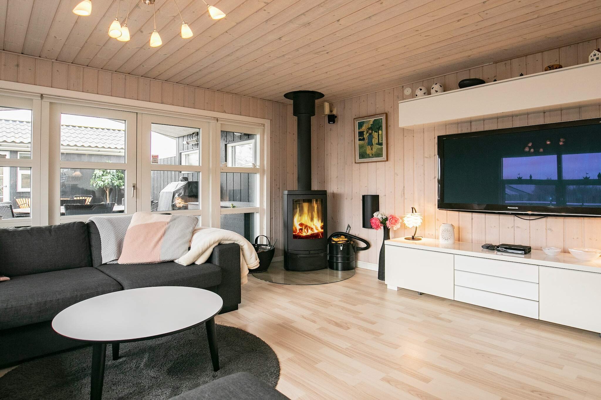 Maison de vacances pour 7 a Blokhus - Intérieur