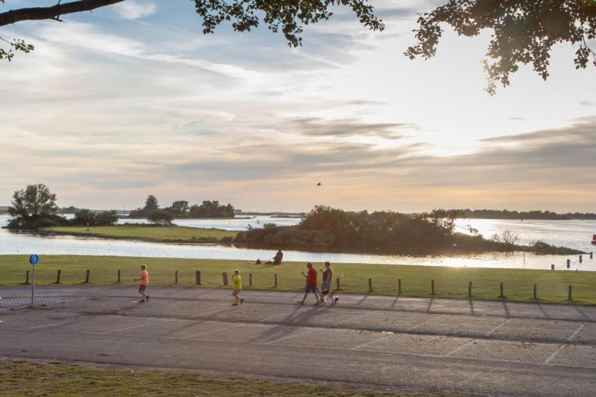 Park Veerse Kreek 1-Gebieden zomer 5km