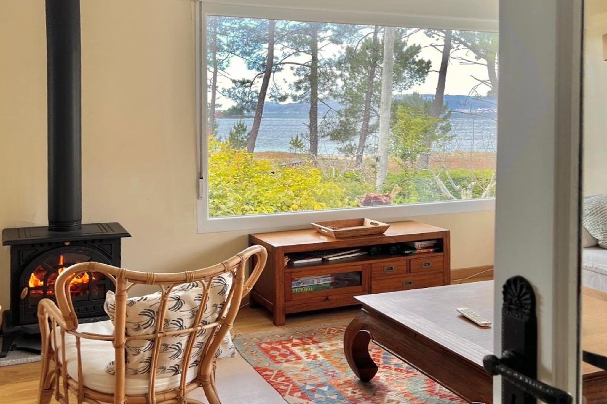 Casa Porto do Son-Wohnzimmer