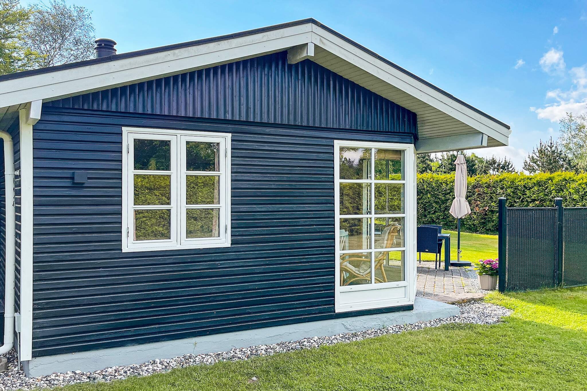 Vakantiehuis in Hadsund met terras - Buitenlucht