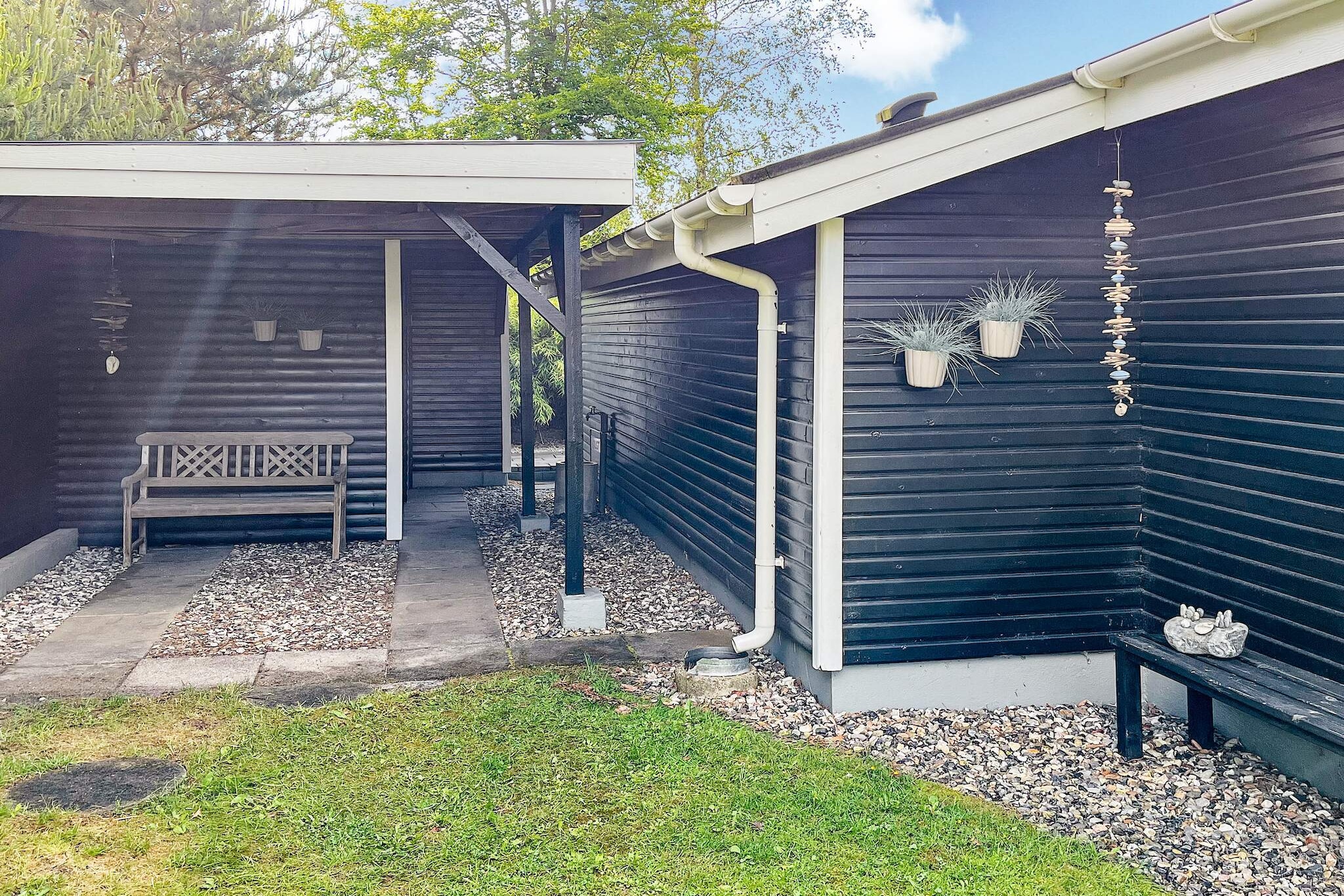Vakantiehuis in Hadsund met terras - Buitenlucht